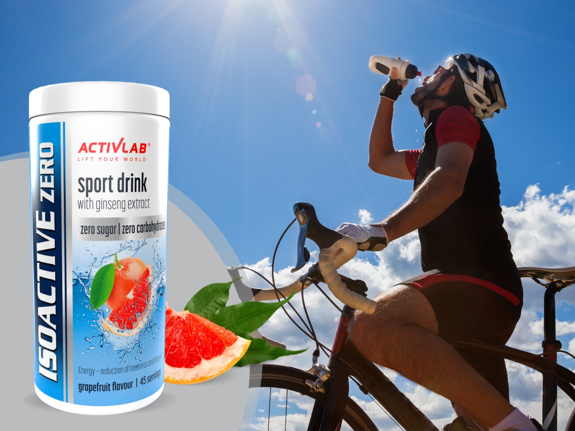 Activlab IsoActive zero grapefruit