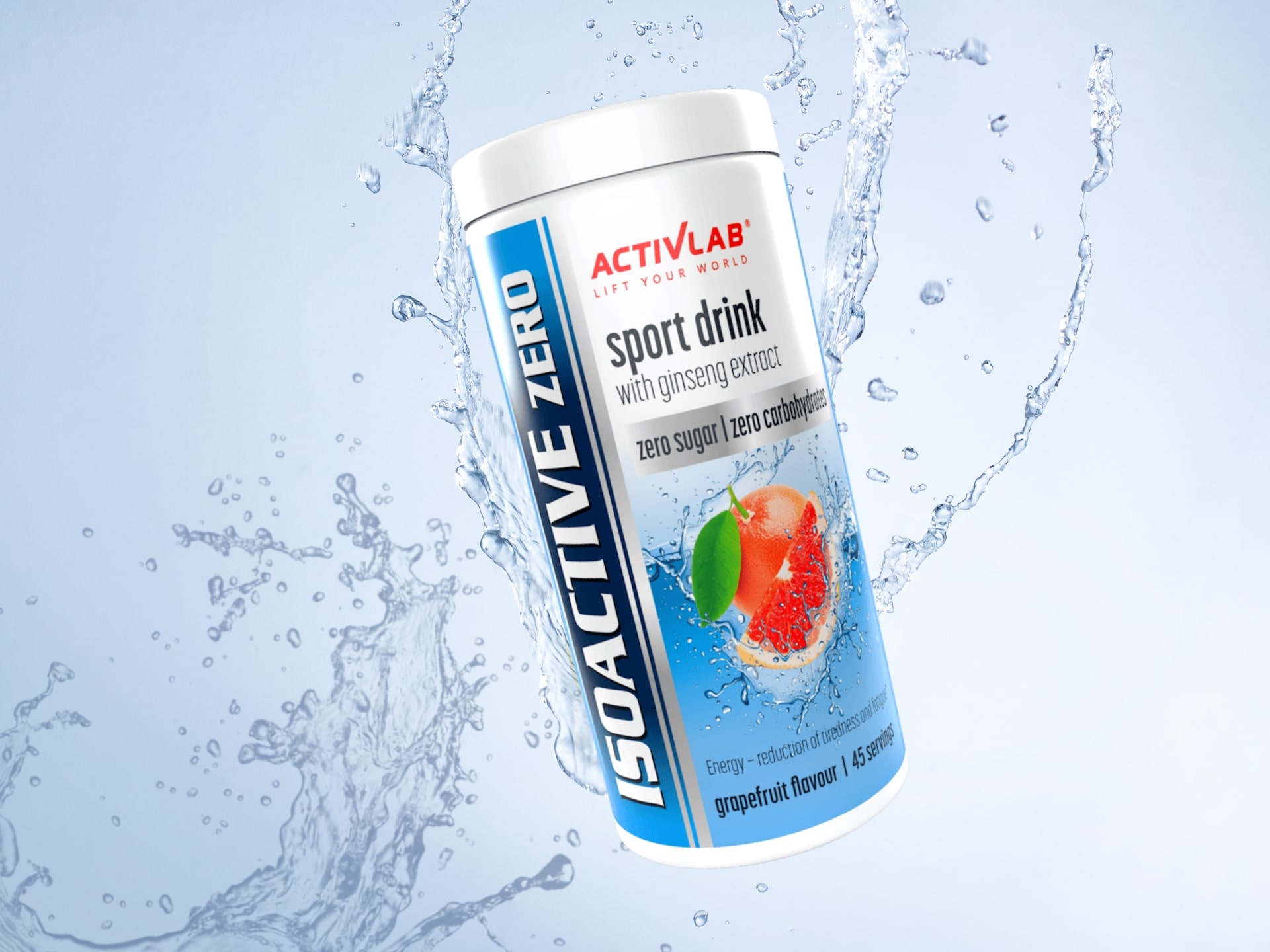 Activlab IsoActive zero grapefruit