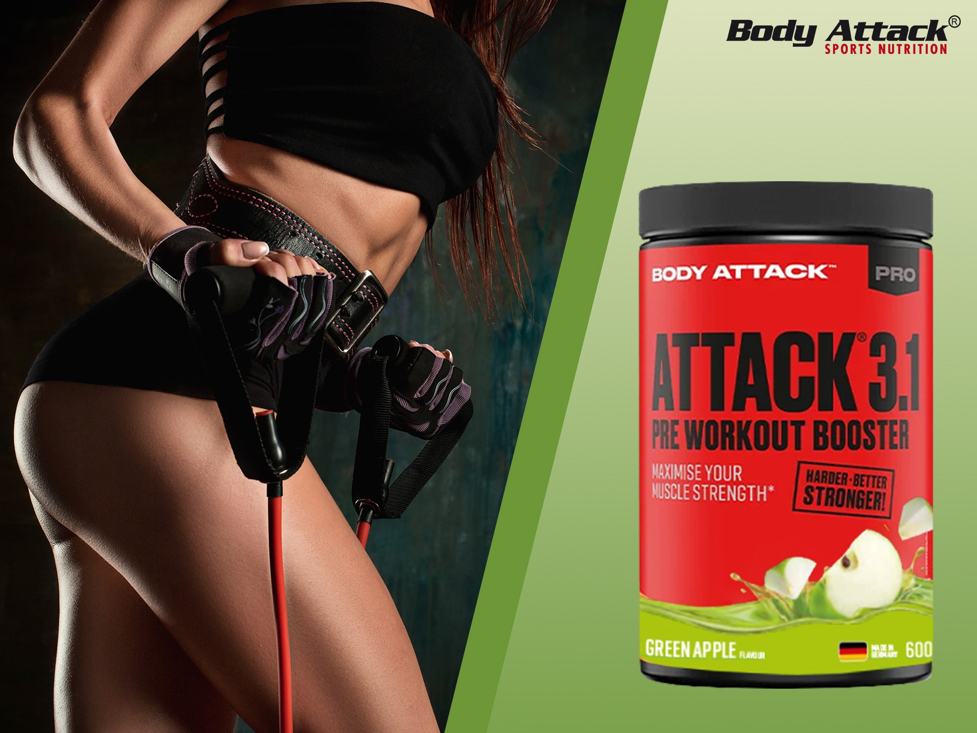 BODY ATTACK Attack Pre Workout Booster 