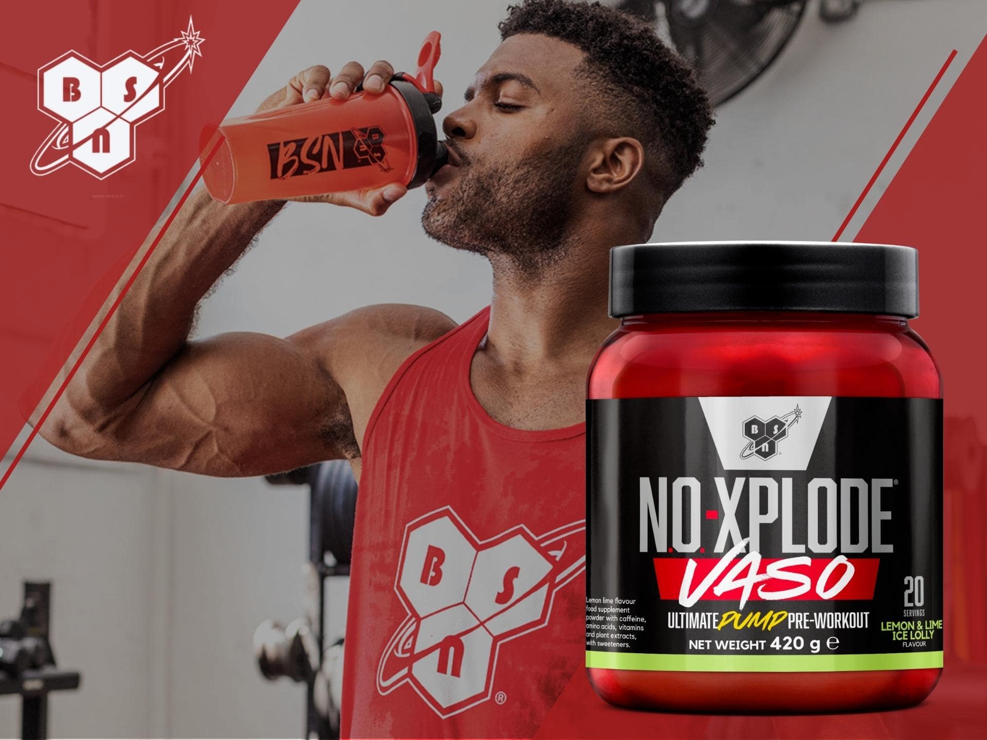 BSN No Xplode Vaso 420g