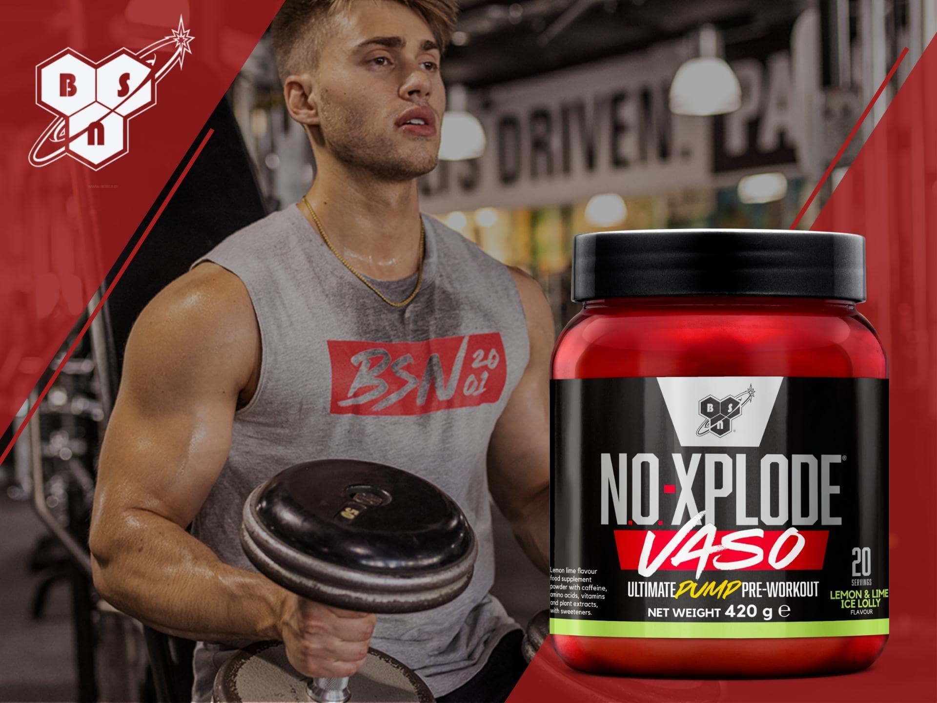 BSN No Xplode Vaso 420g