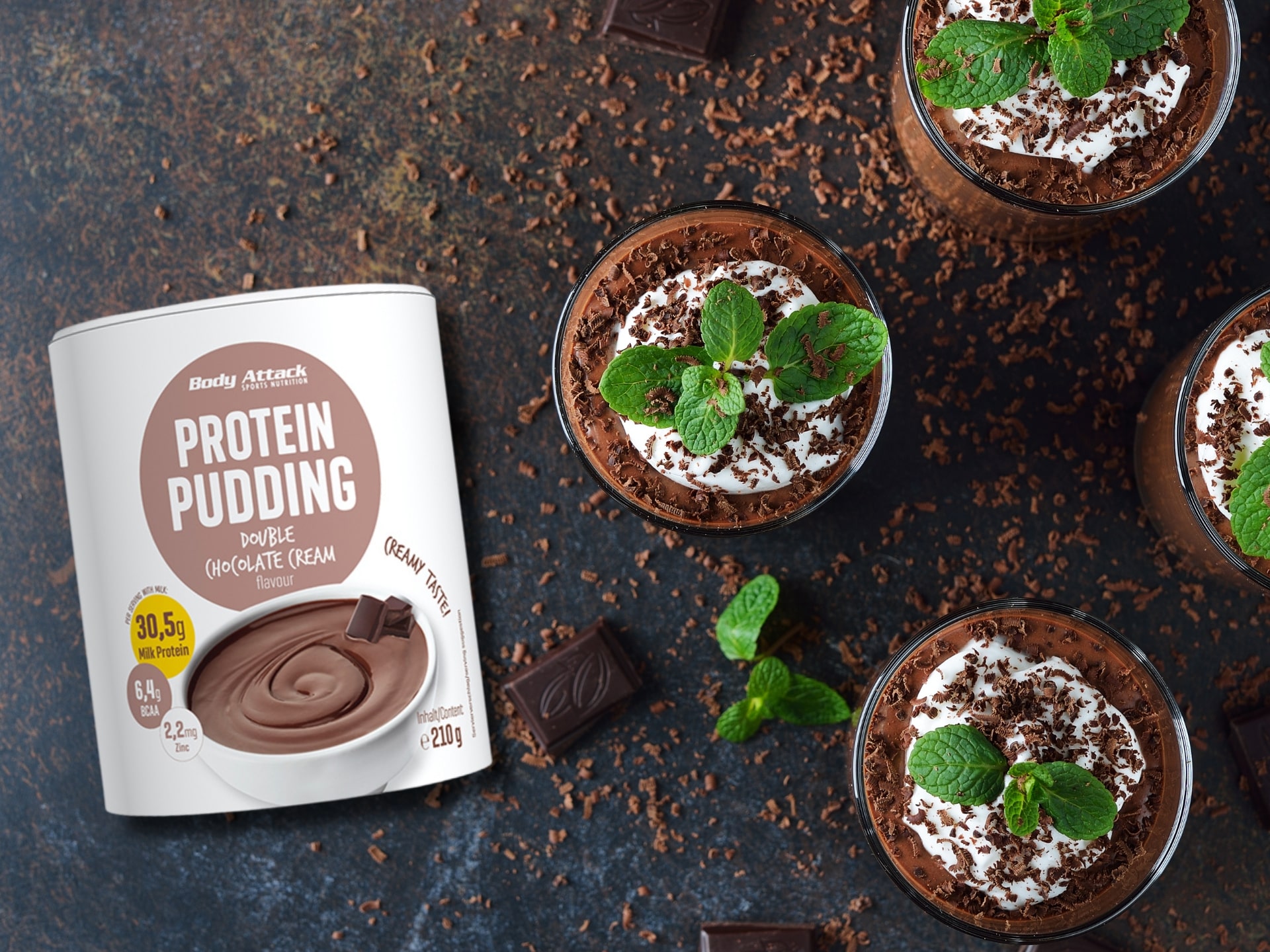 Proteinowy pudding - Body Attack