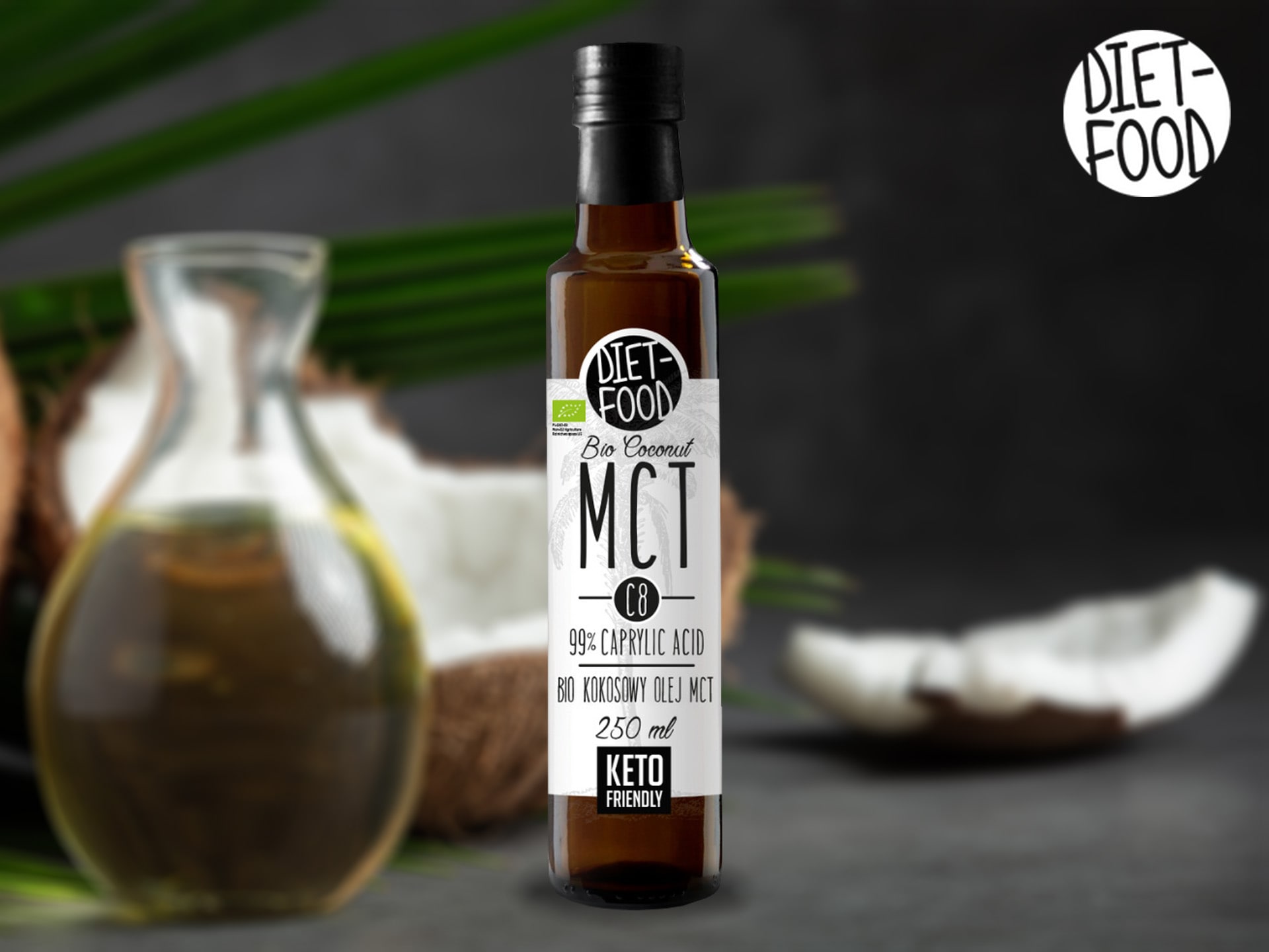 Bio olej kokosowy - Olej MCT 8 