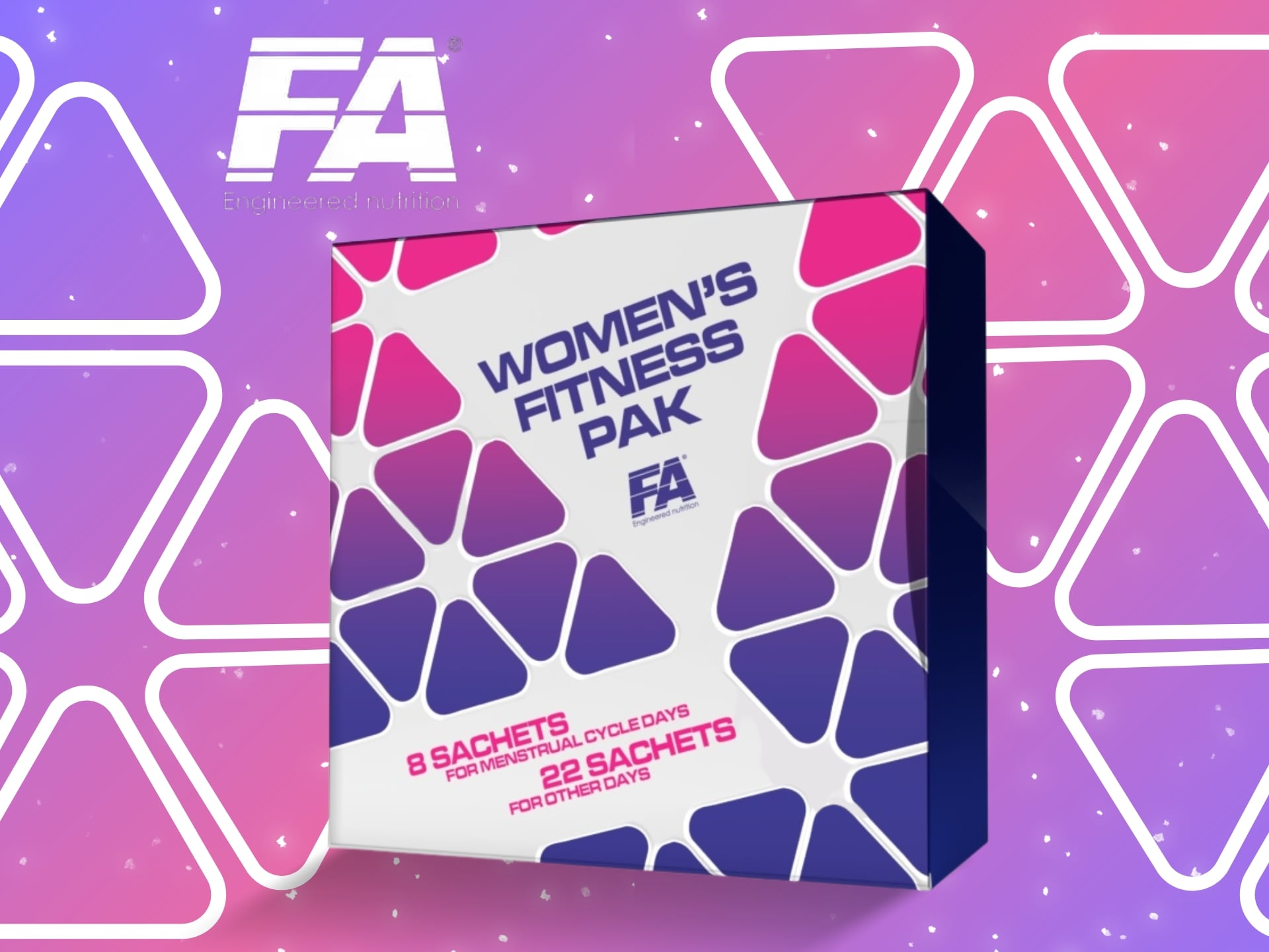 Women's Fitness Pak - witaminy specjalnie dla kobiet - z podziałem w zależności od dnia cyklu miesiączkowego