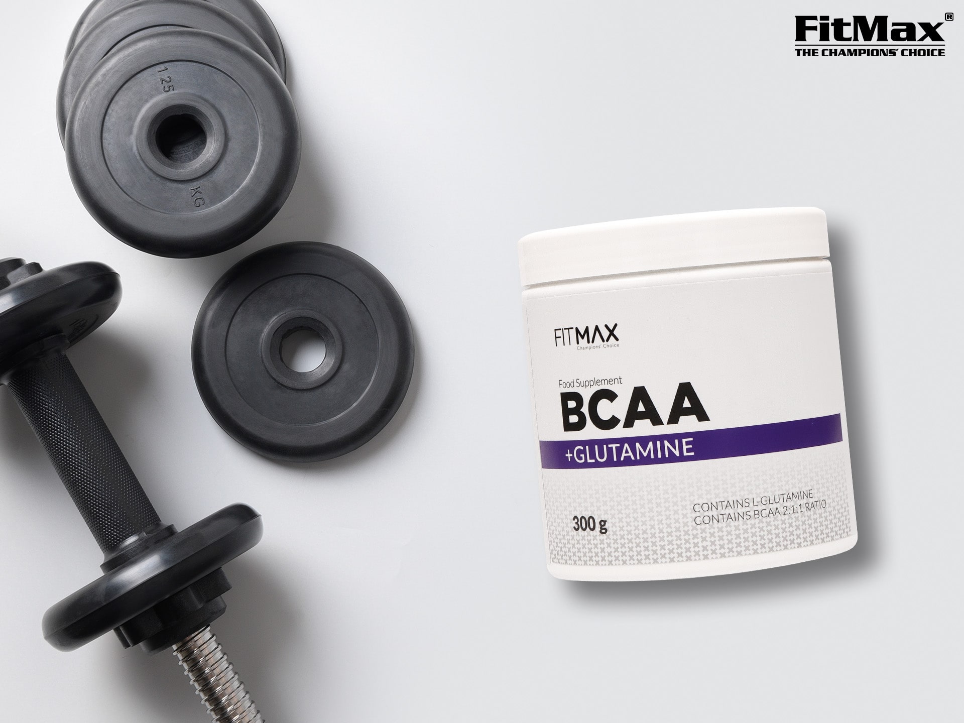 FitMax - BCAA z glutaminą - aminokwasy