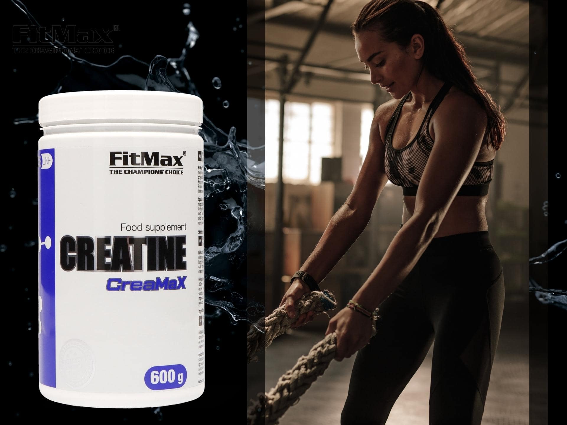 FitMax - monohydrat kreatyny - Creatine CreaMax - 600g