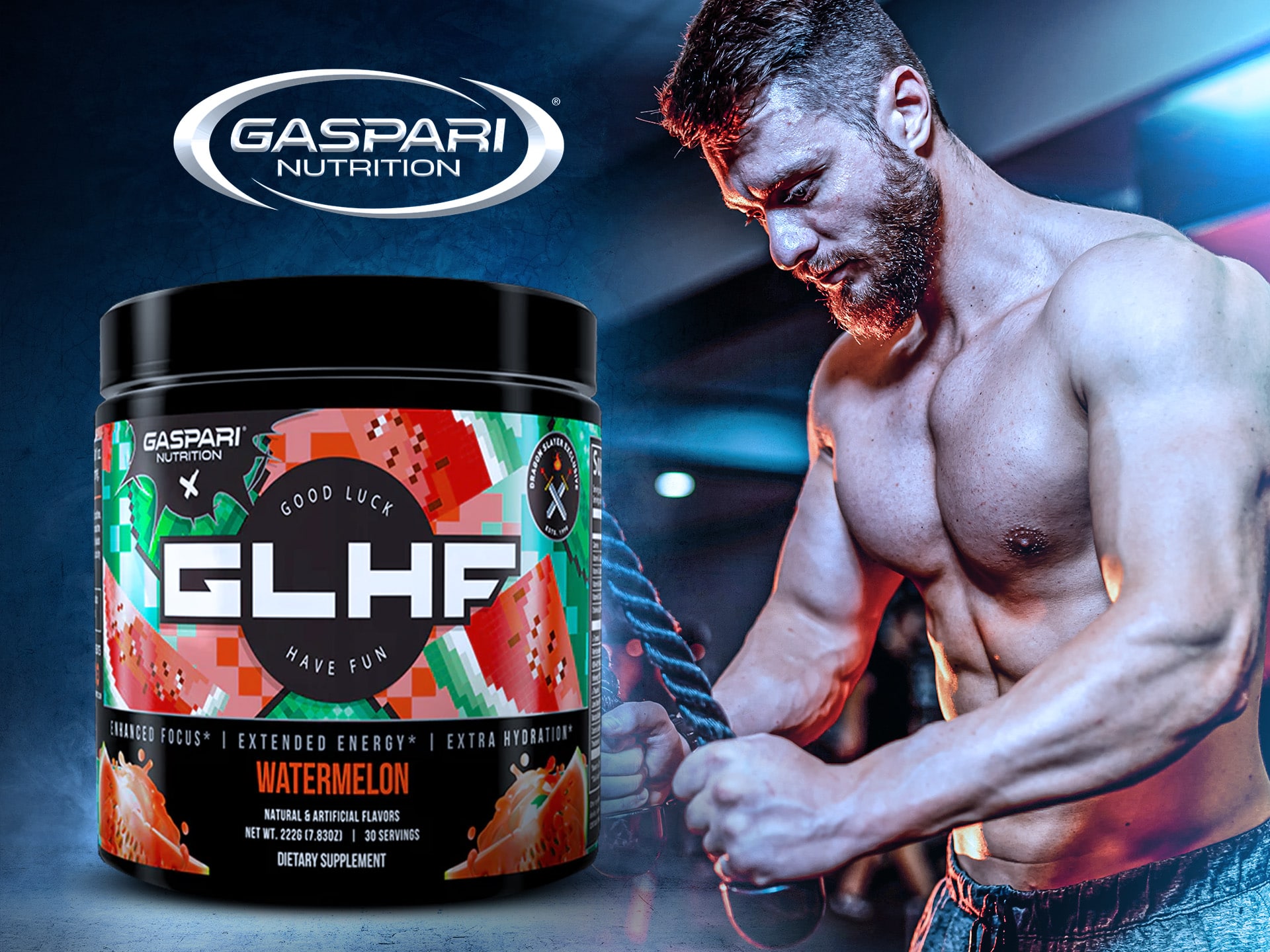 GLHF Gamer Energy - przedtreningówka dla graczy