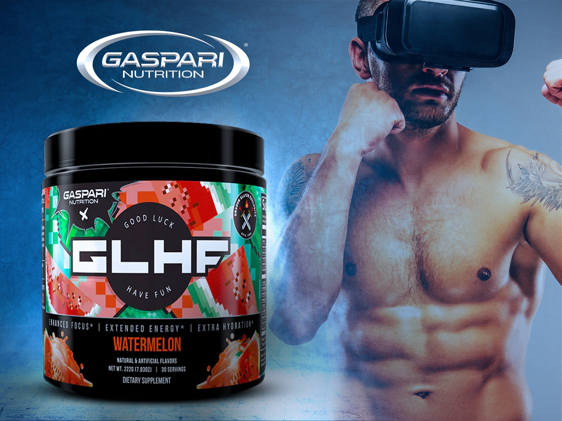 GLHF Gamer Energy - przedtreningówka dla graczy