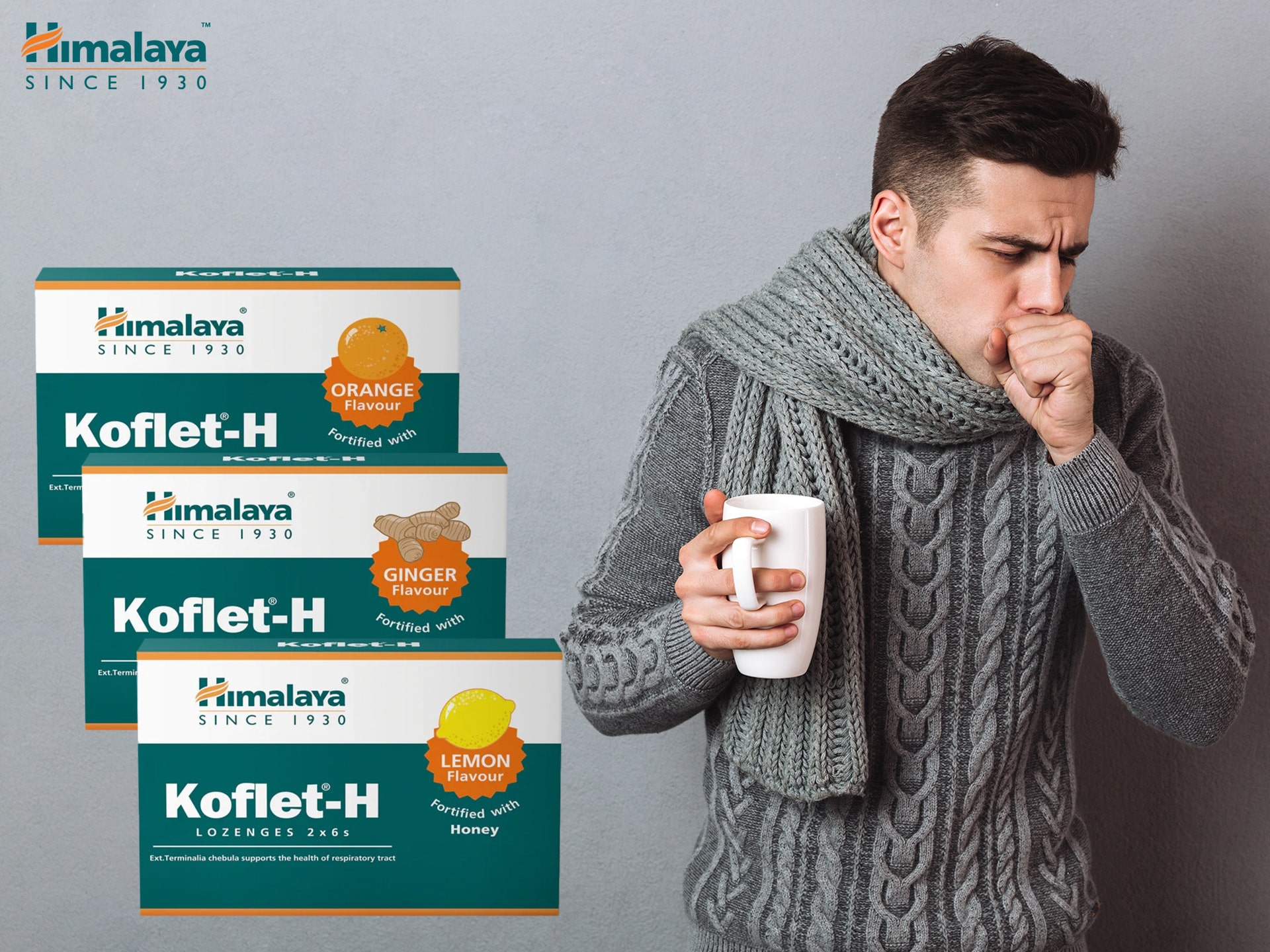 Himalaya - Koflet-H - tabletki do ssania na gardło