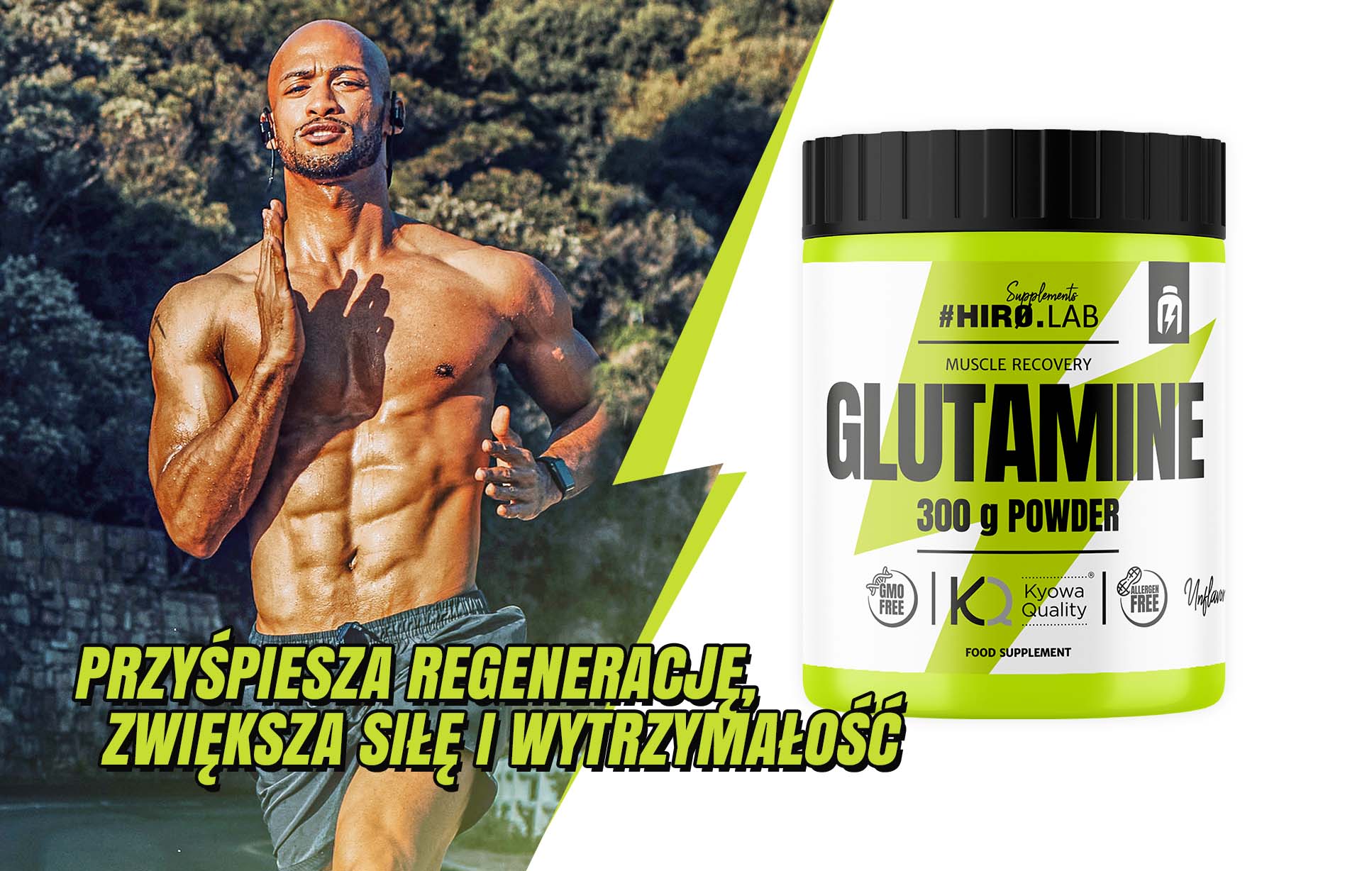 Glutamina - wsparcie regeneracji mięśni i układu trawiennego
