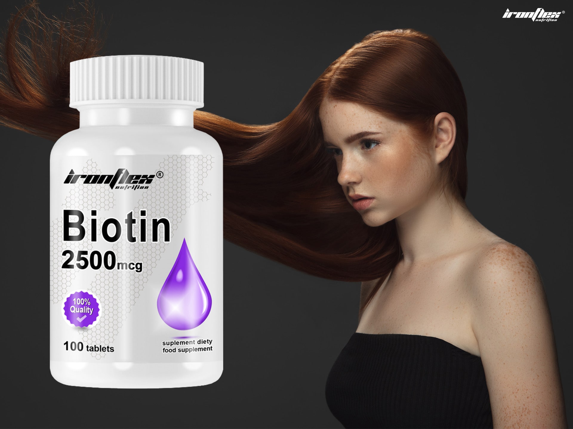 IronFlex Biotin 2500mcg
