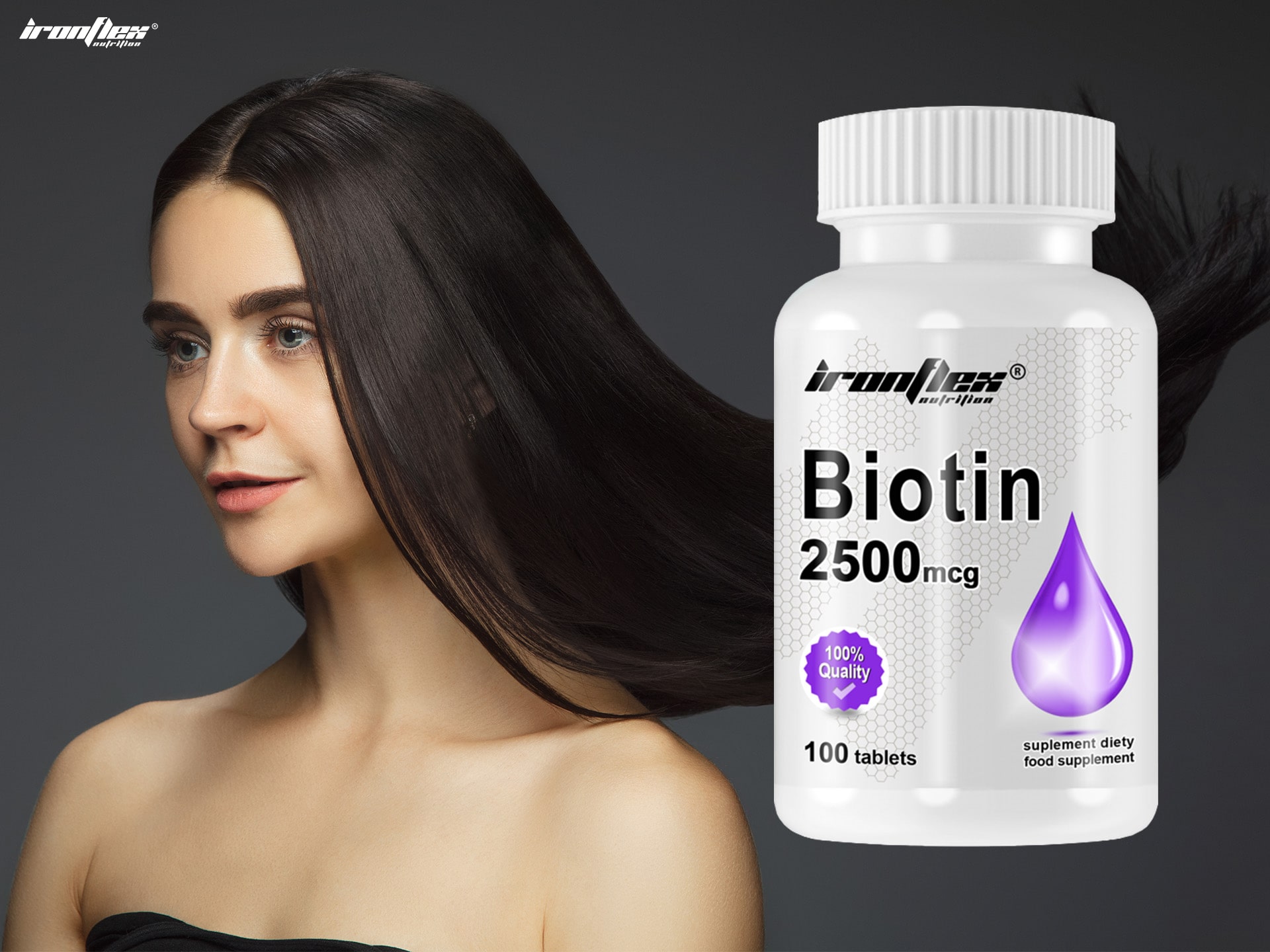 IronFlex Biotin 2500mcg