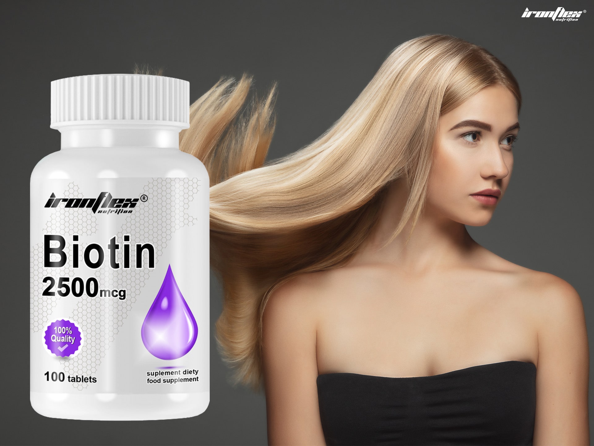 IronFlex Biotin 2500mcg