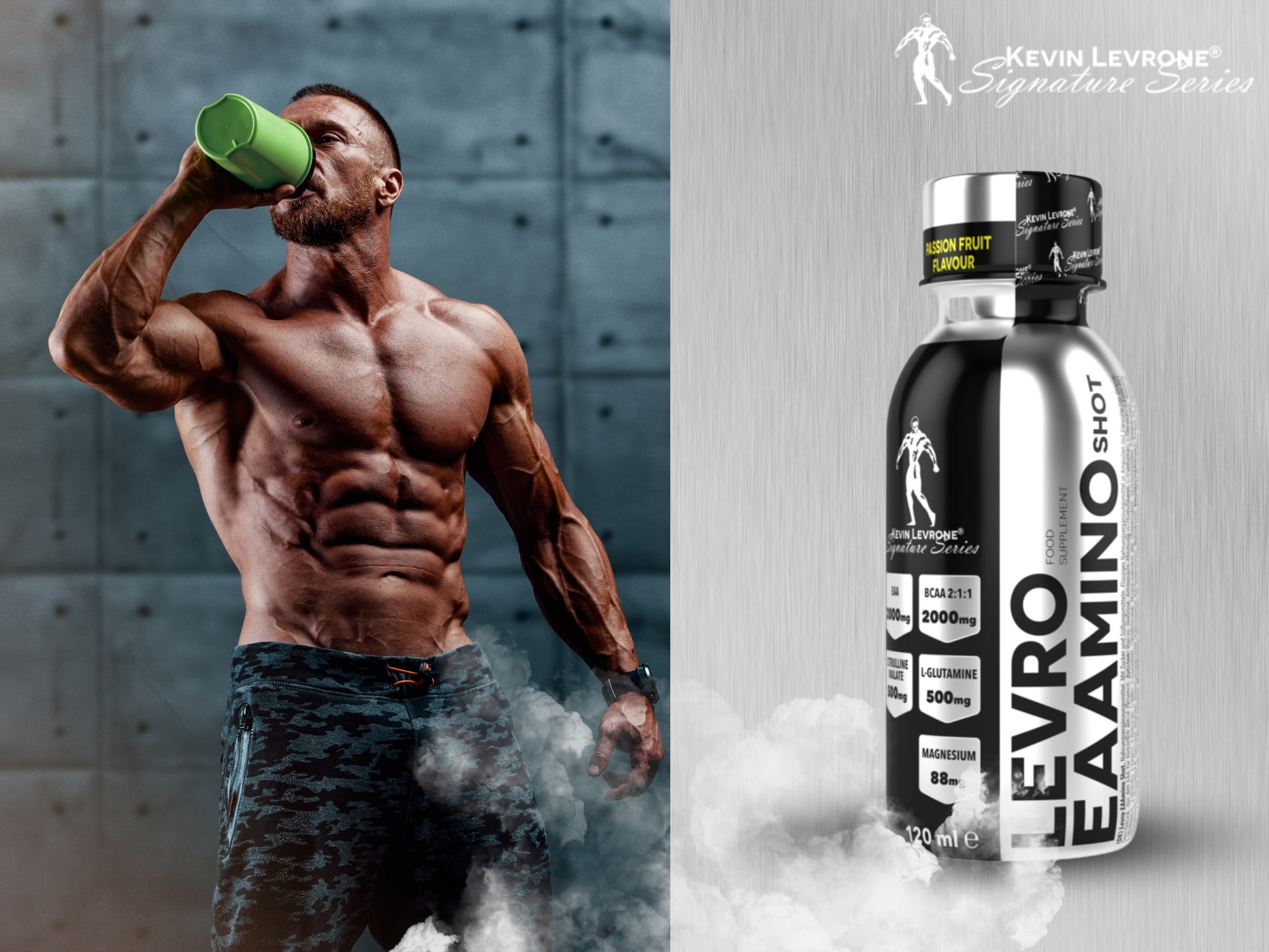 ⚡ EAAMINO 120ml KEVIN LEVRONE Cena, dawkowanie, opinie sklep