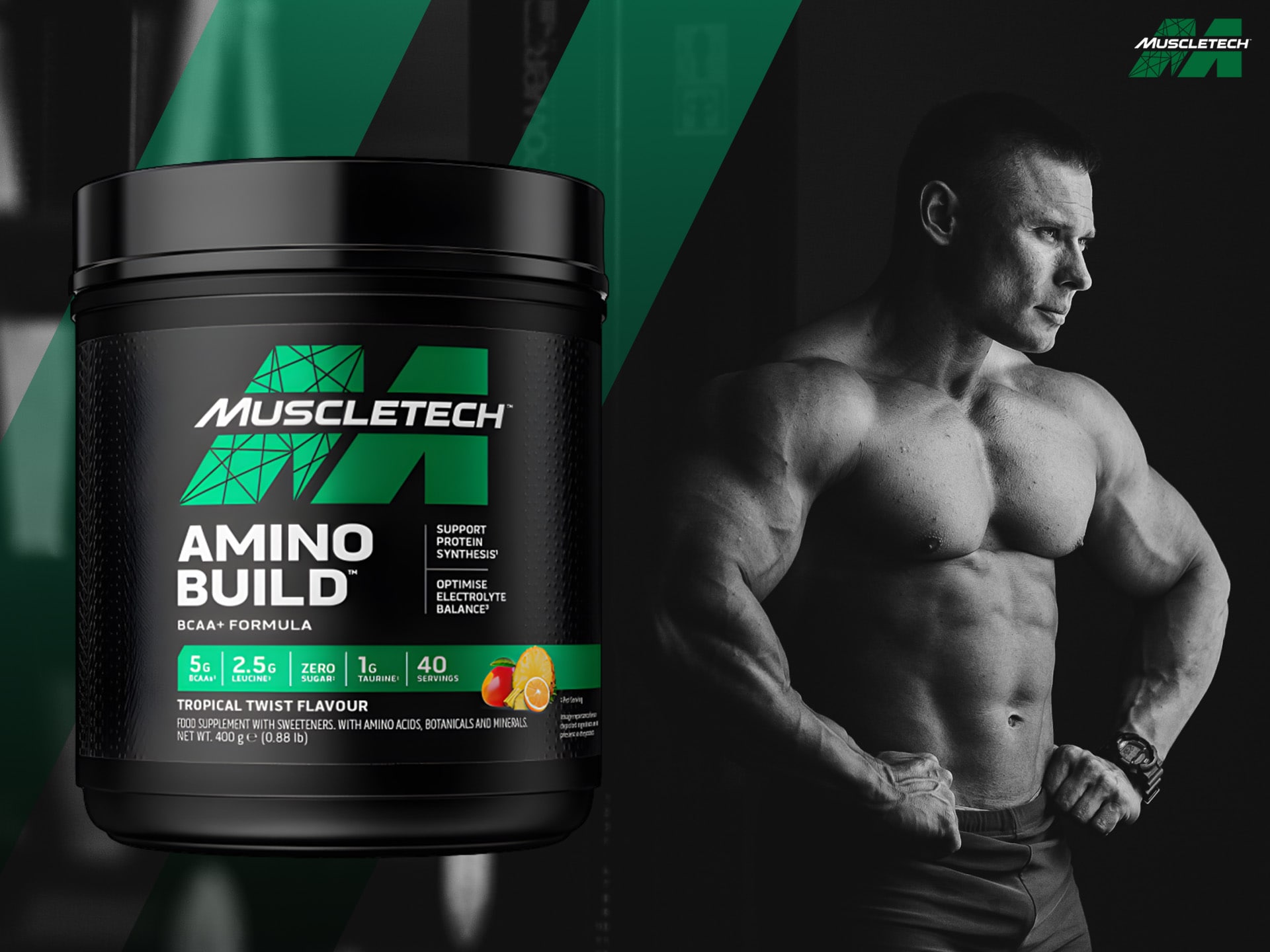 MuscleTech - Aminokwasy Amino Build