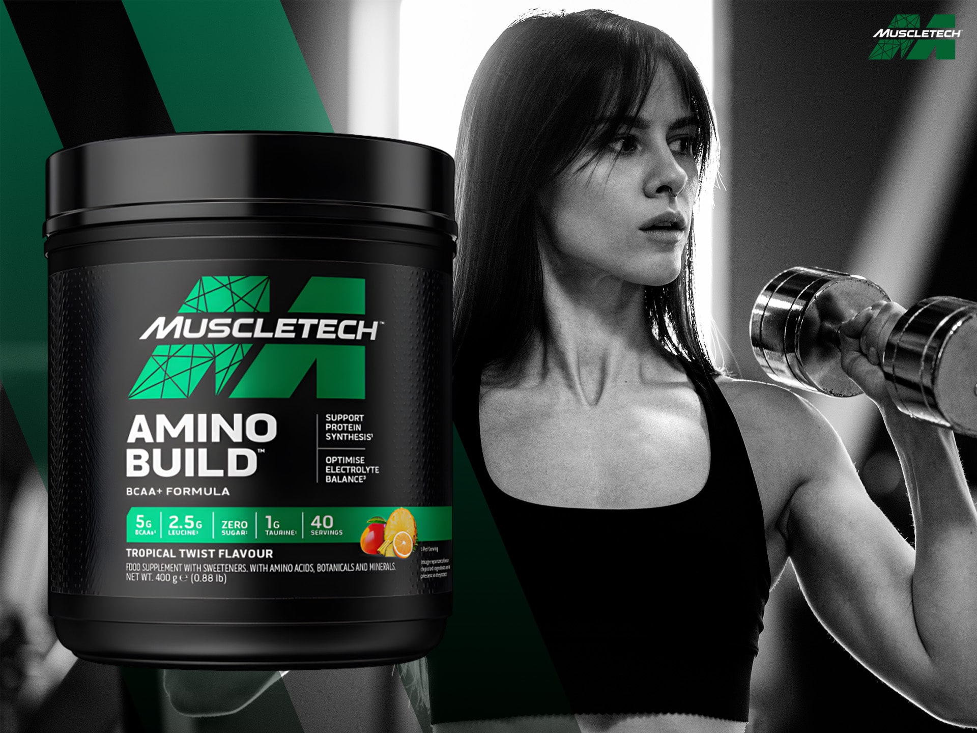 MuscleTech - Aminokwasy Amino Build