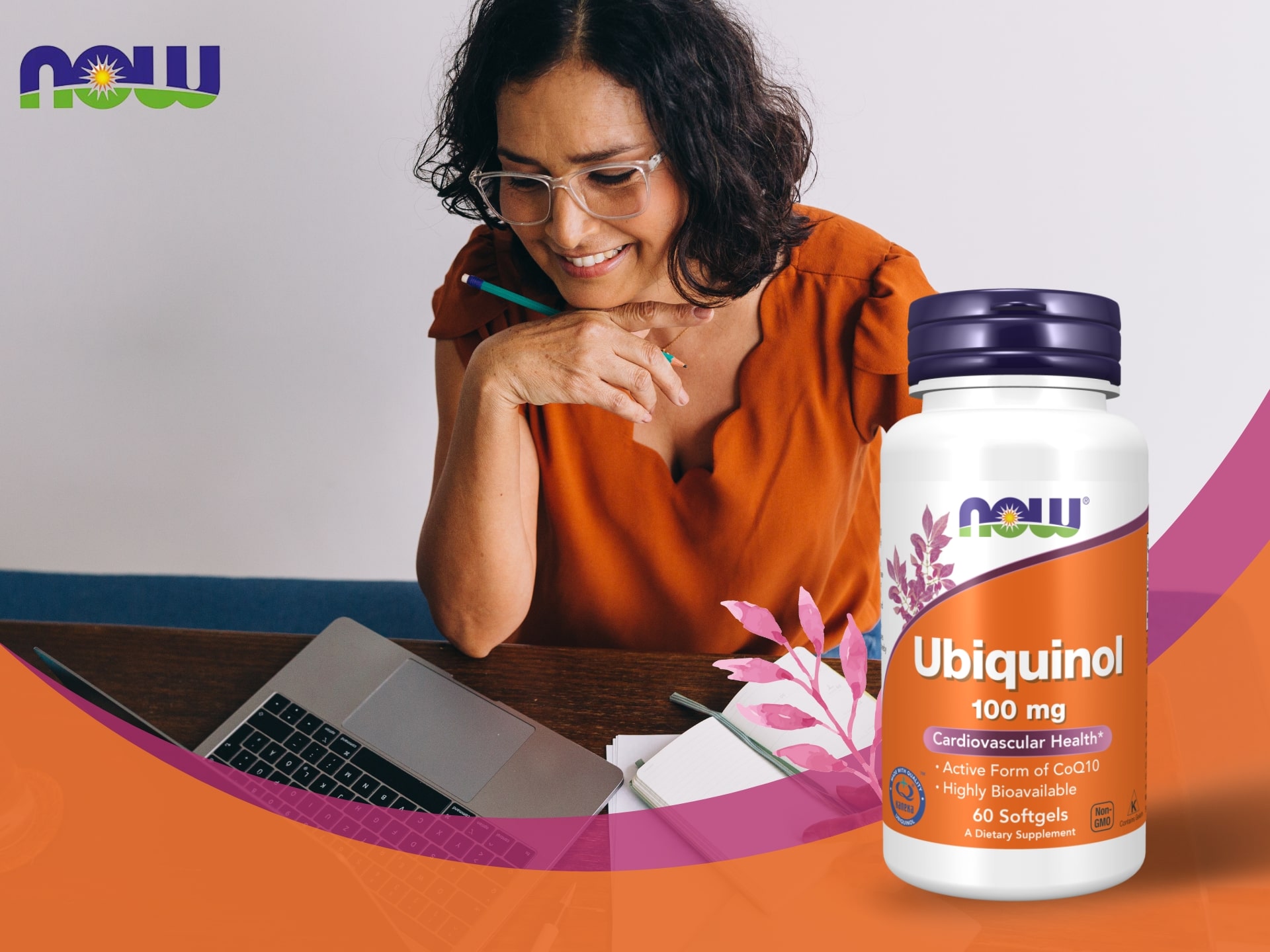 NOW Ubiquinol - konzym Q10 w najlepszej formie