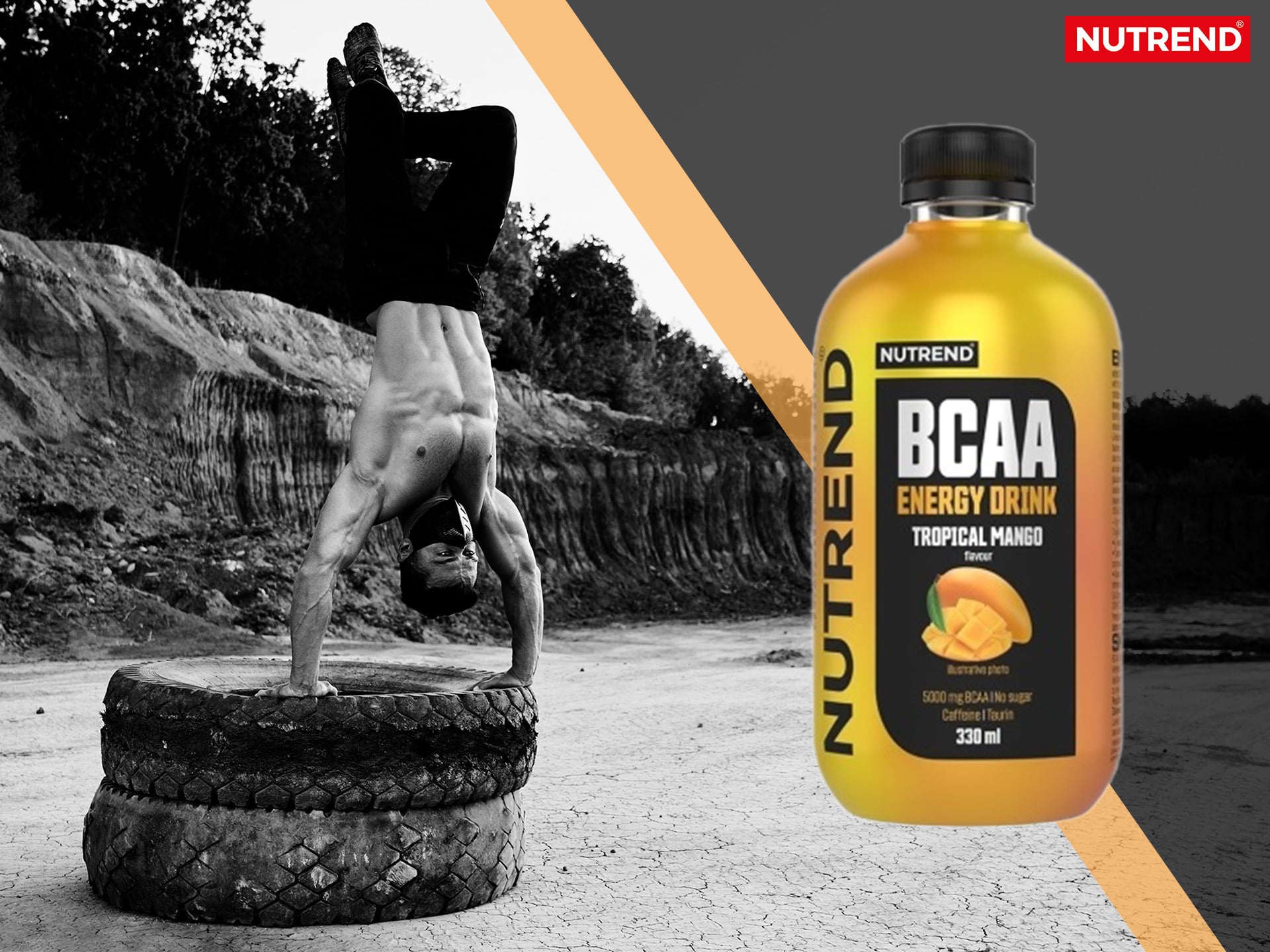 BCAA Energy Drink - aminokwasy z kofeiną