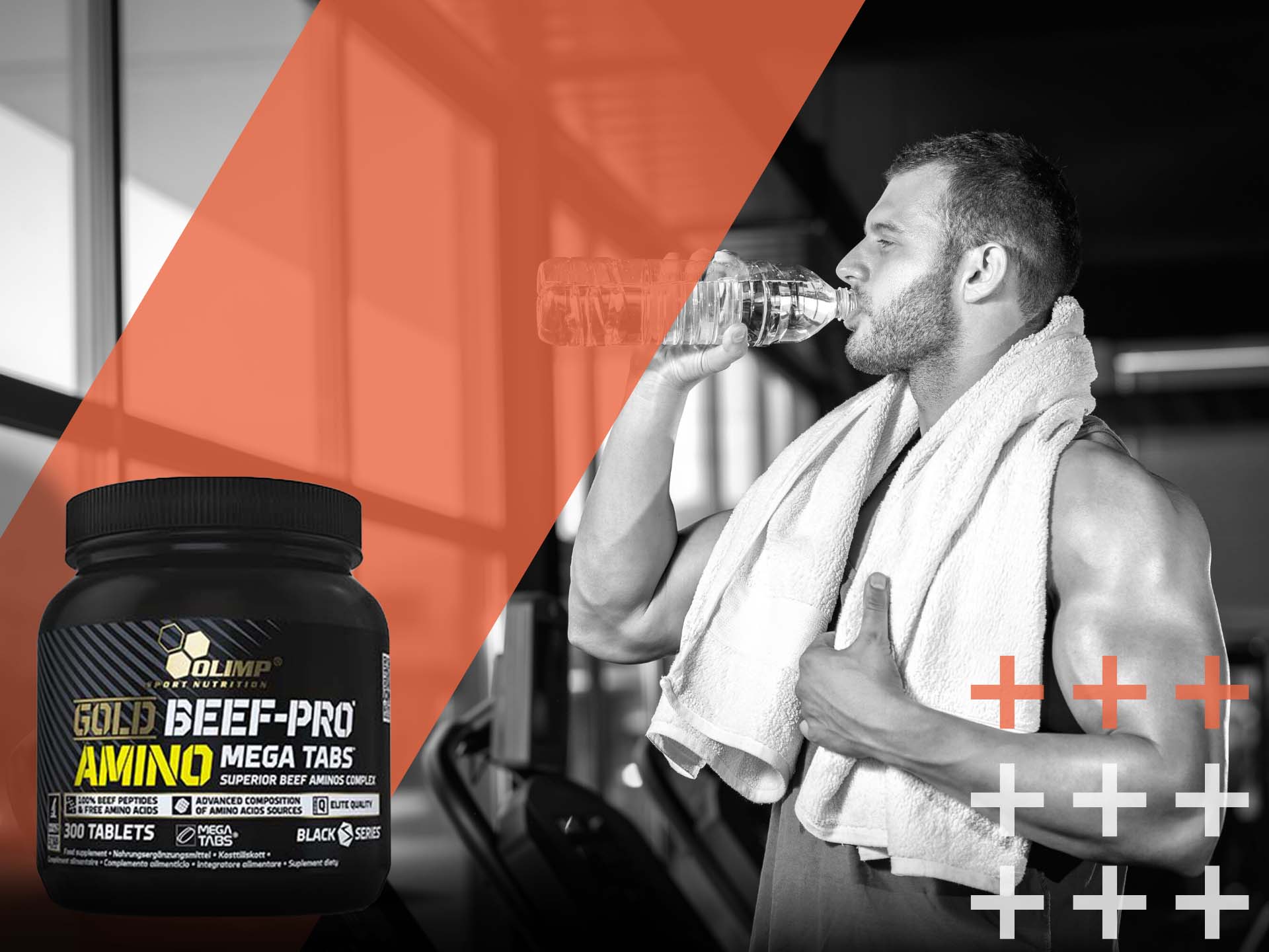 gold beef pro amino 300tabs