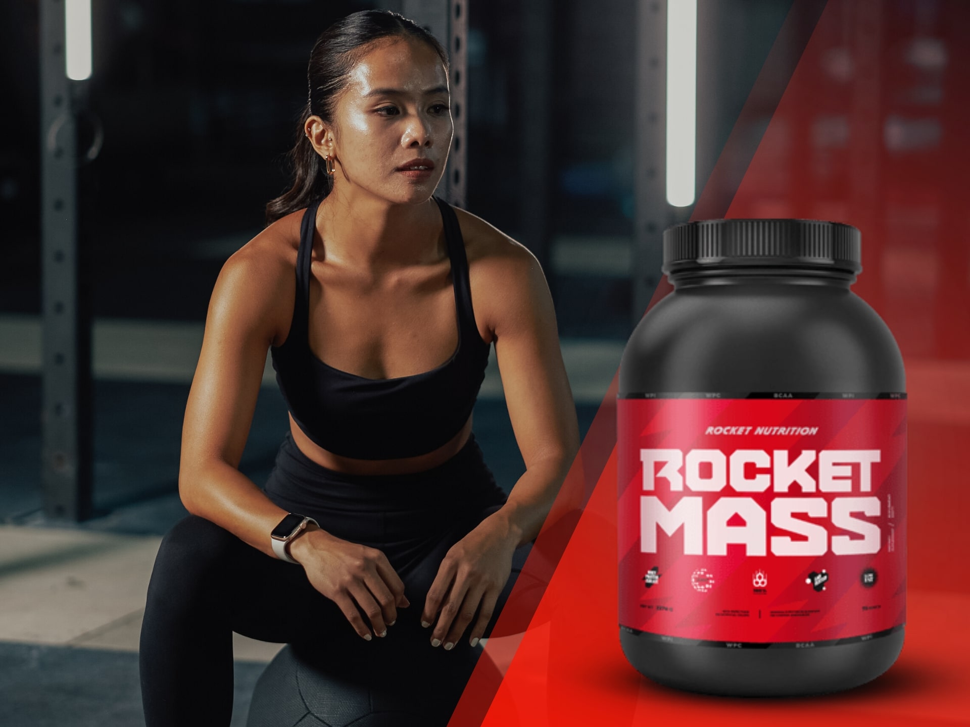 rocket mass 4000g