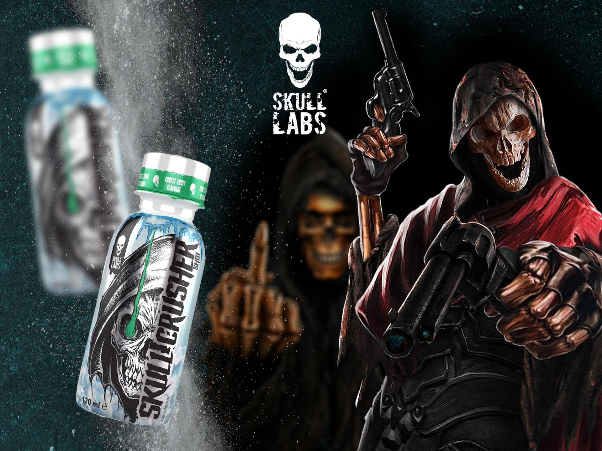 Skull Crusher Shot 120 ml Forest Fruit