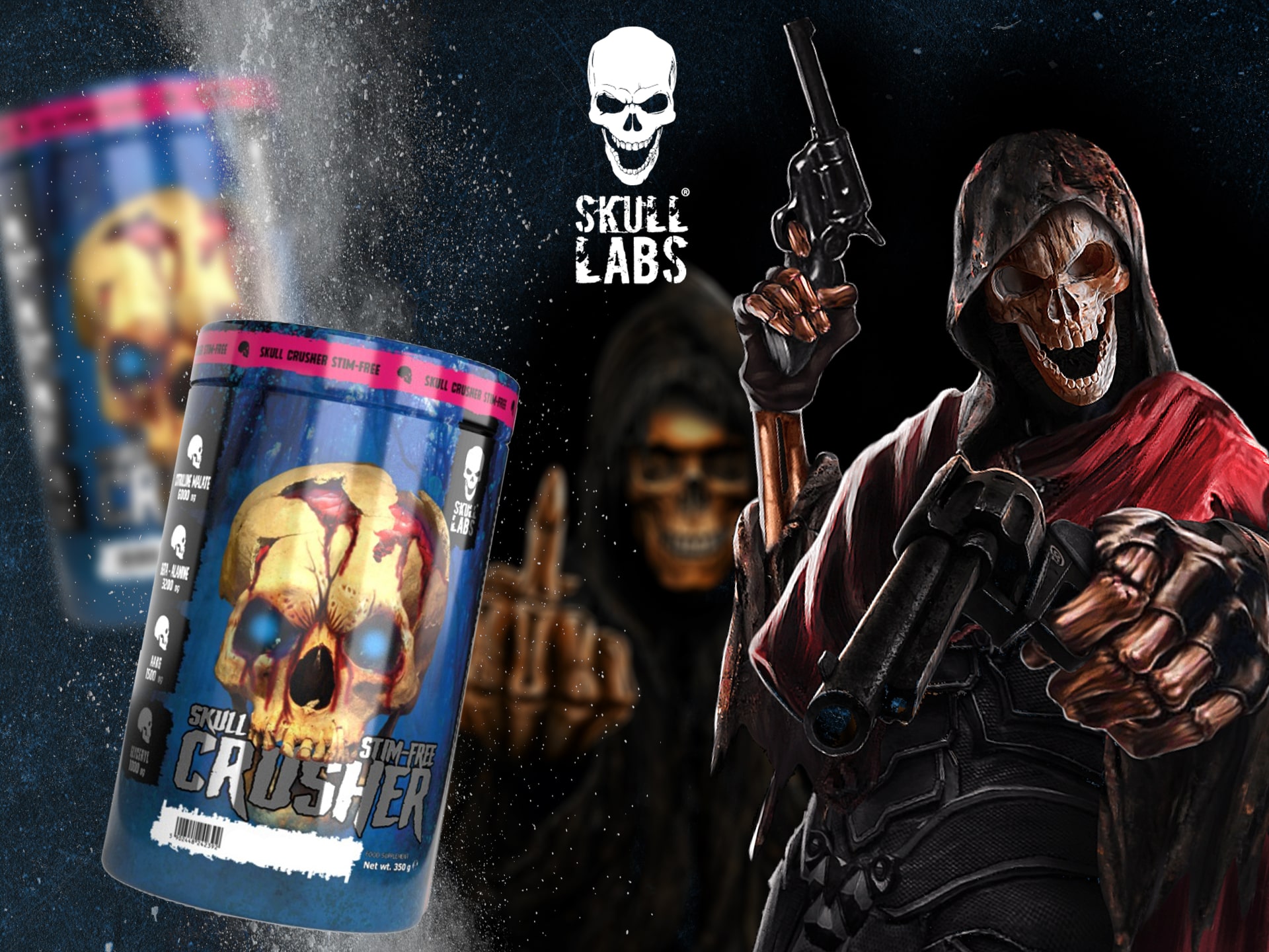 Skull Crusher StimFree - odżywka przedtreningowa bez kofeiny
