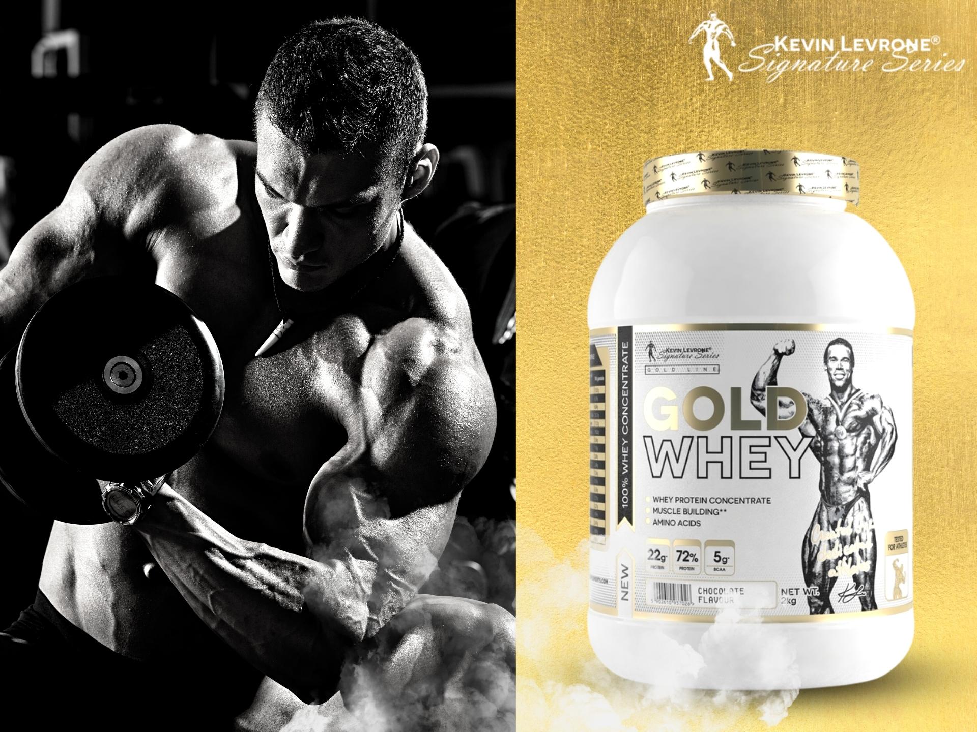 Kevin Levrone - Gold Whey - WPC - białko najwyższej jakości