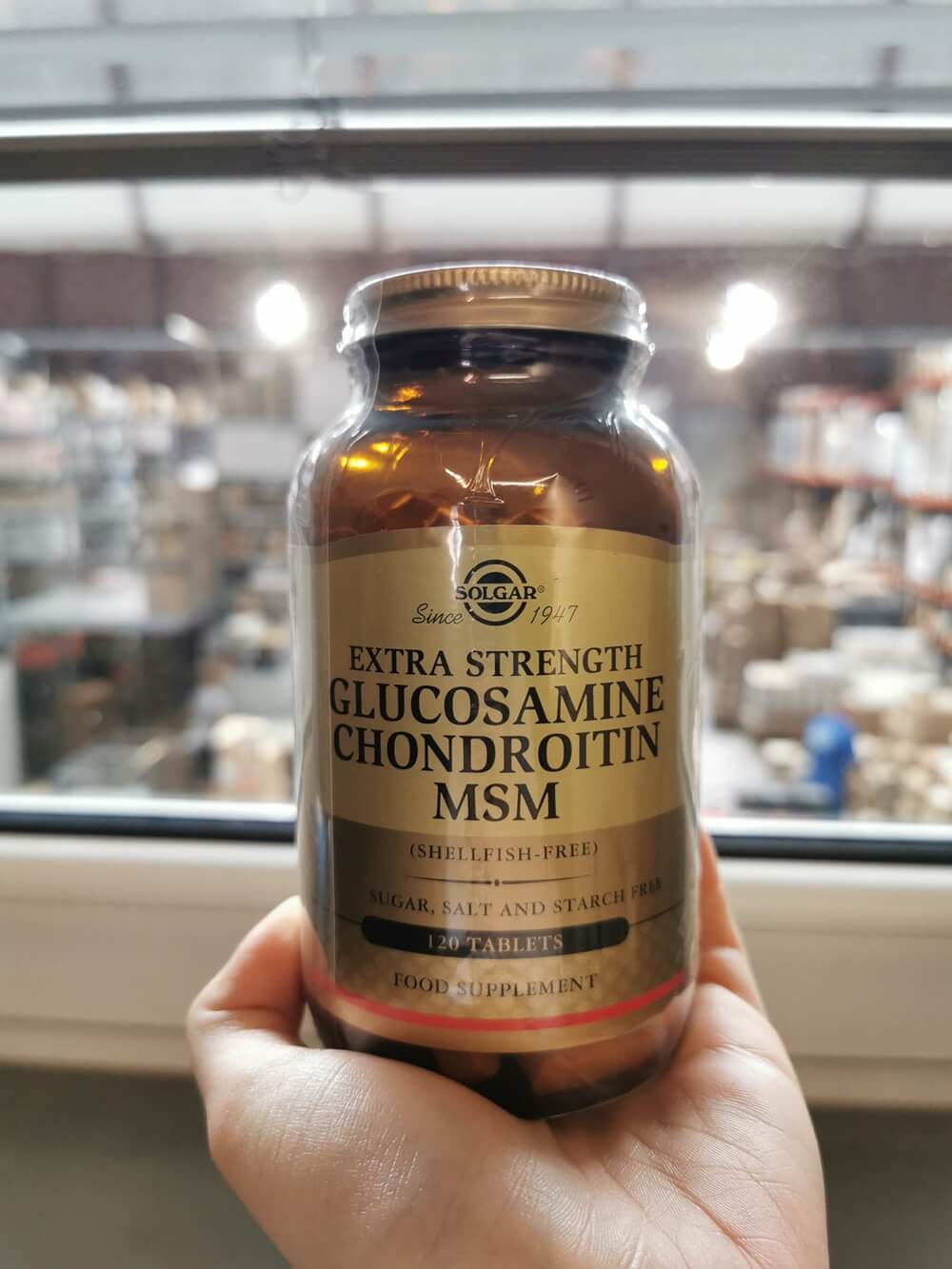 SOLGAR Extra Strength Glucosamine Chondroitin MSM [ 120tabs