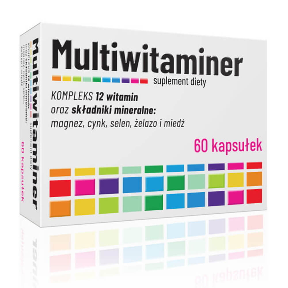 Alg Pharma Multiwitaminer 60 kaps Etykieta