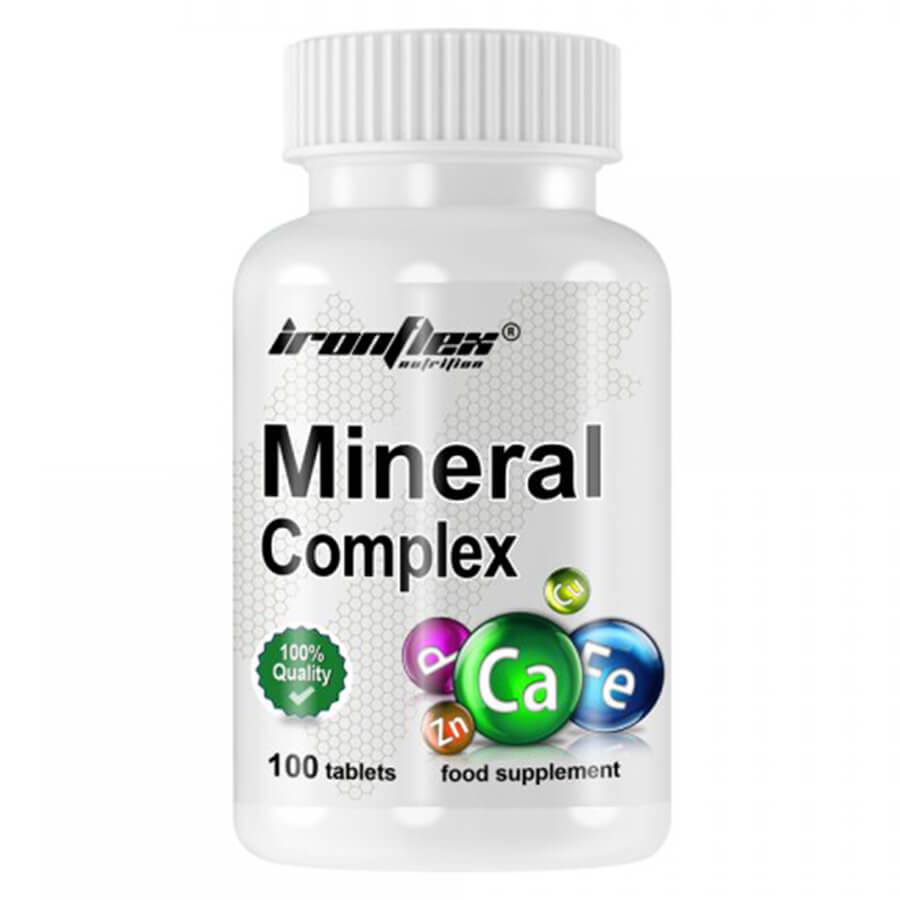 IronFlex Mineral Complex Kompleks minerałów Etykieta przód