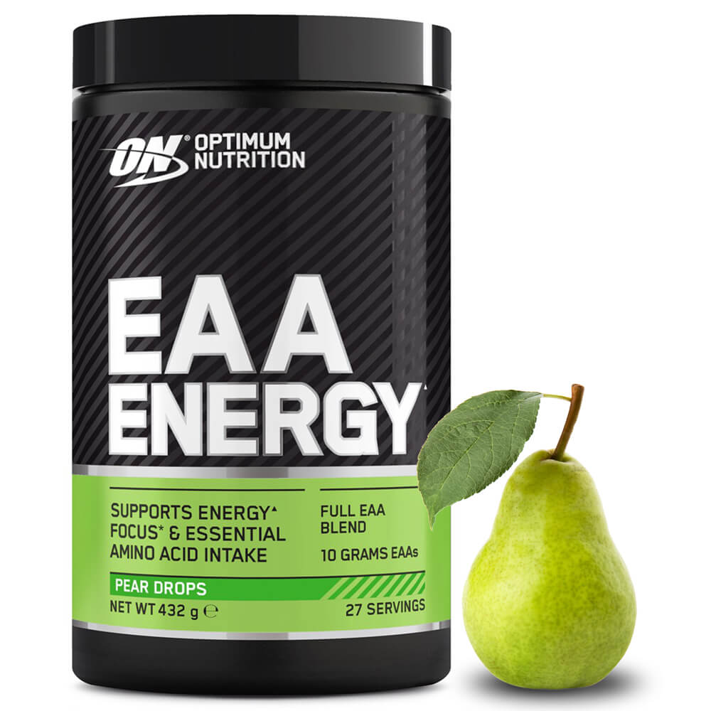 Optimum Nutrition EAA Energy Pear Drops Etykieta
