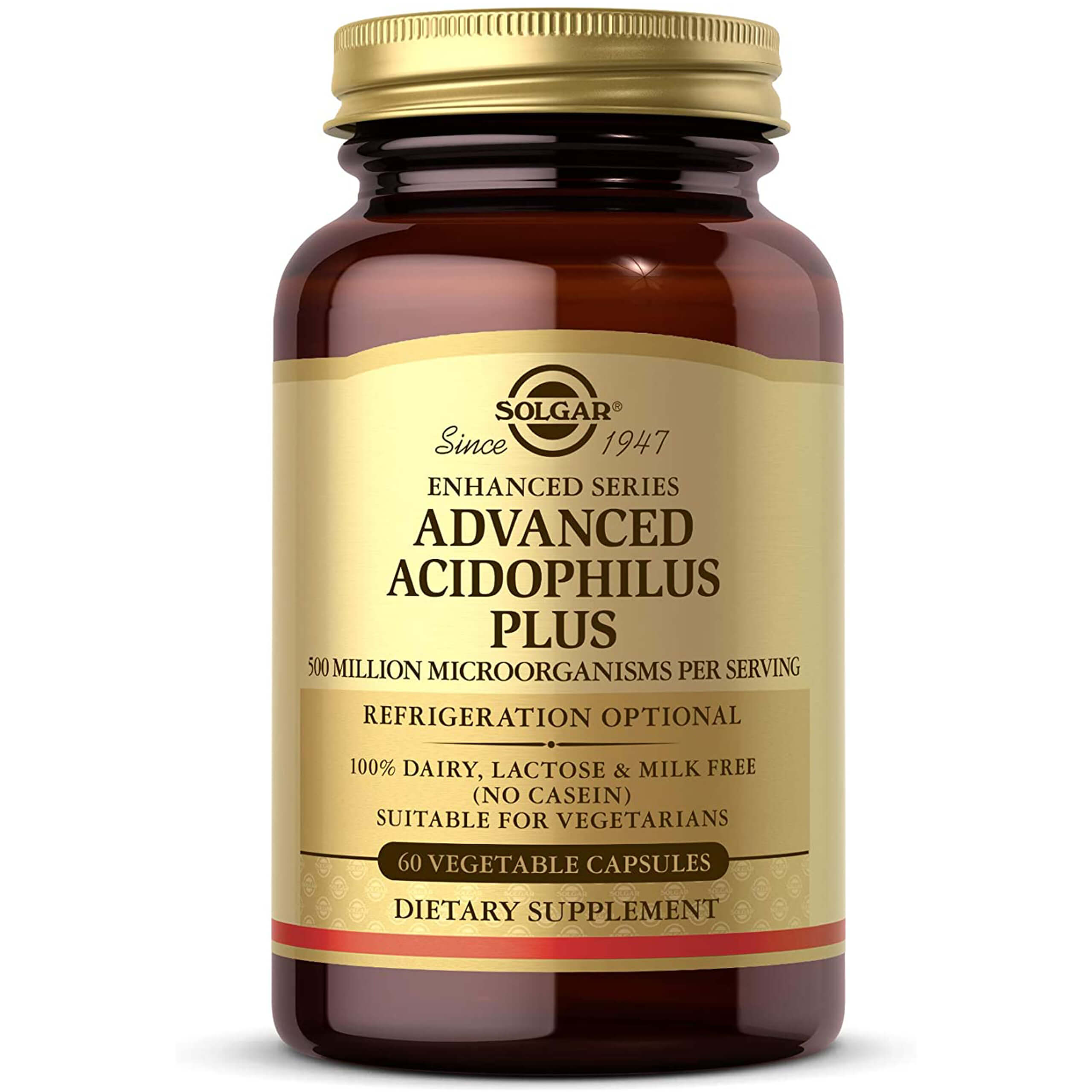 Solgar Advanced Acidophilus Plus Probiotyk 60 vcaps