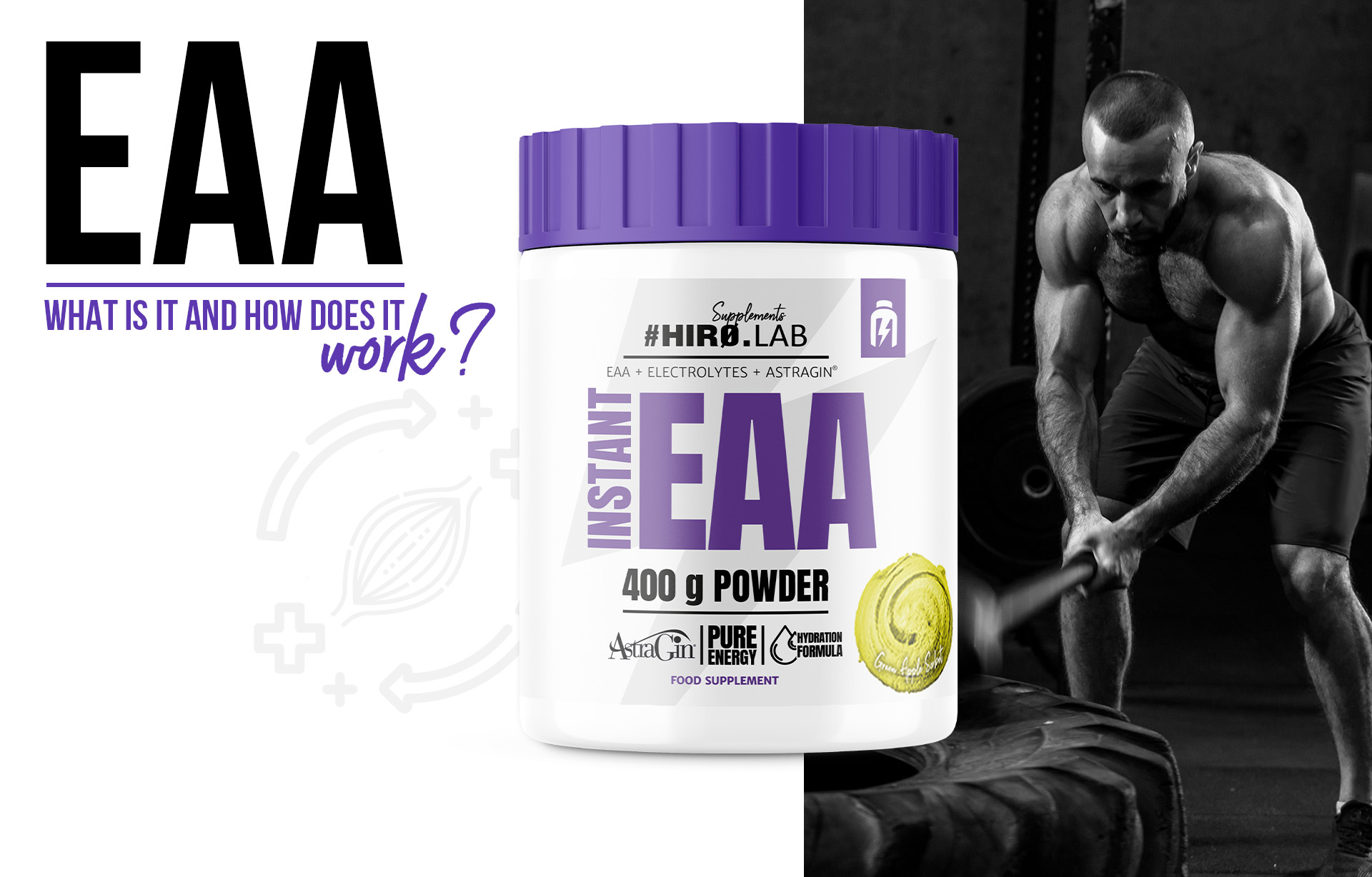HIRO.LAB EAA 400g sport trening