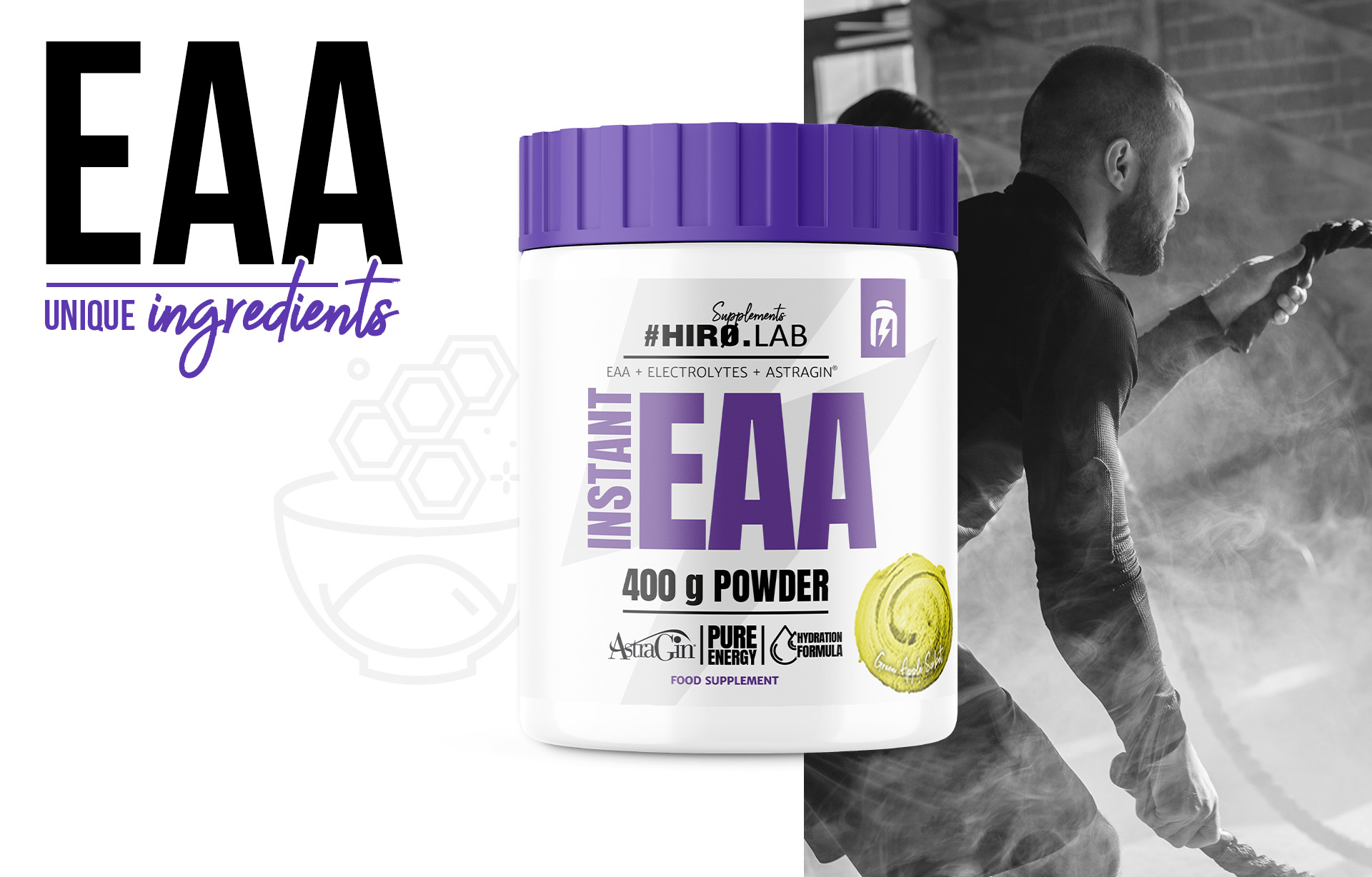 HIRO.LAB EAA 400g anabolizm mięśni