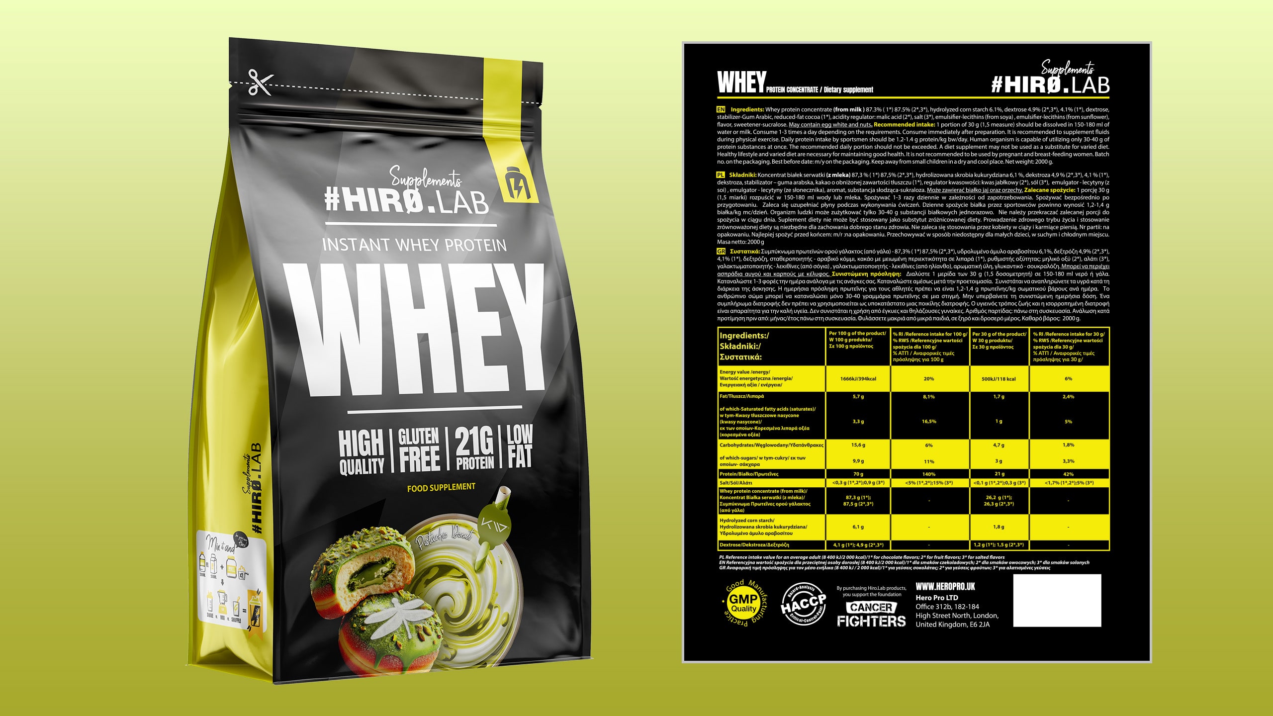 Odżywka białkowa WPC koncentrat serwatka kinder bueno