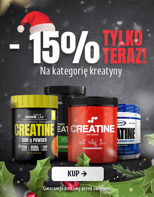 Kreatyny - 15%