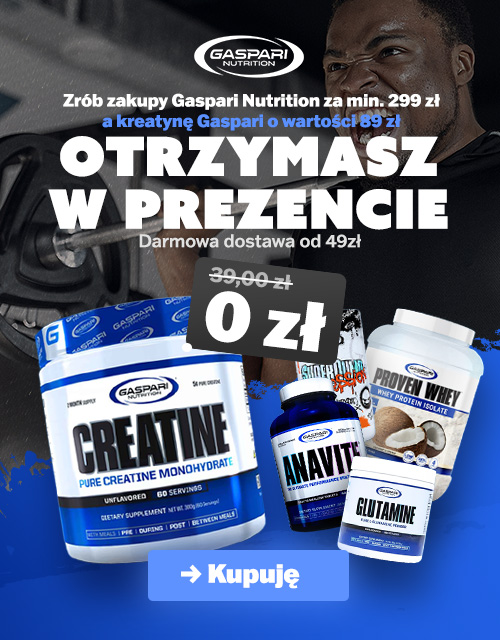 Gaspari Nutrition kreatyna w PREZENCIE!