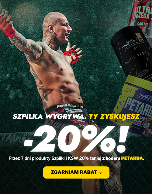 -20% RABATU na produkty Szpilki