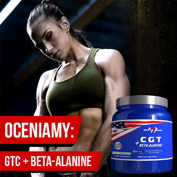 Zwiększyć anaboliczność - oceniamy CGT + Beta Alanine