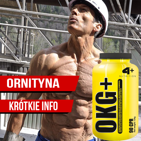 Ornityna - bazowe informacje - Alfa-ketoglutaran ornityny - OKG+