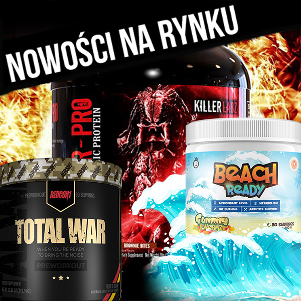 Przegląd nowości tygodnia: nowe produkty zza oceanu i debiut marki Muscle Beach Nutrition