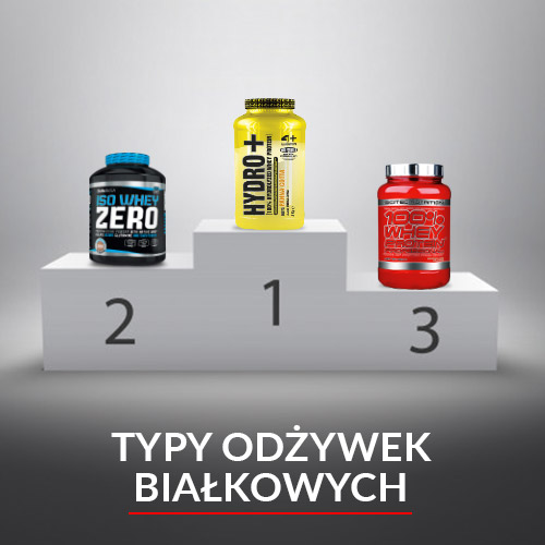 Typy odżywek białkowych