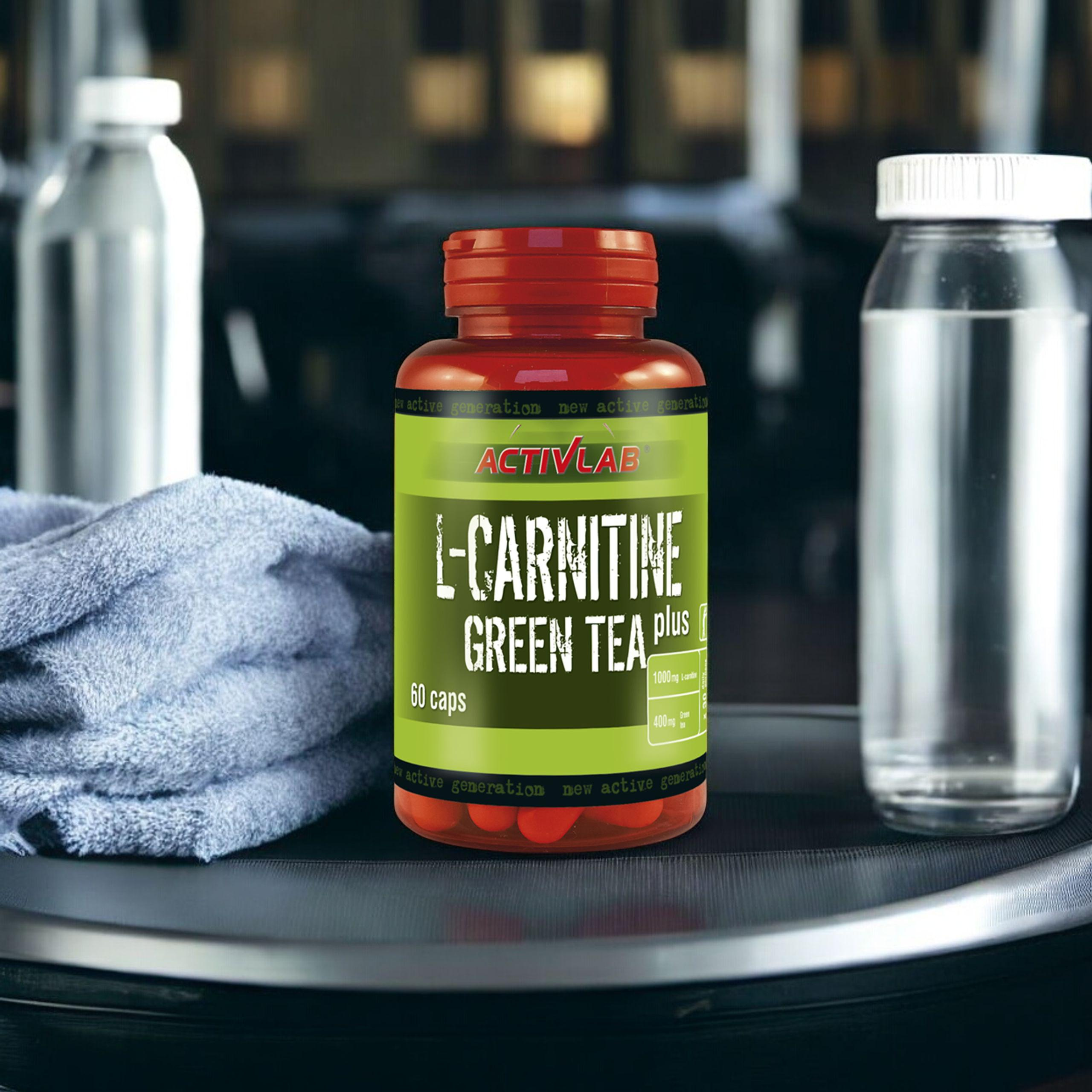ACTIVLAB L-Carnitine + Green Tea - 2x 60caps