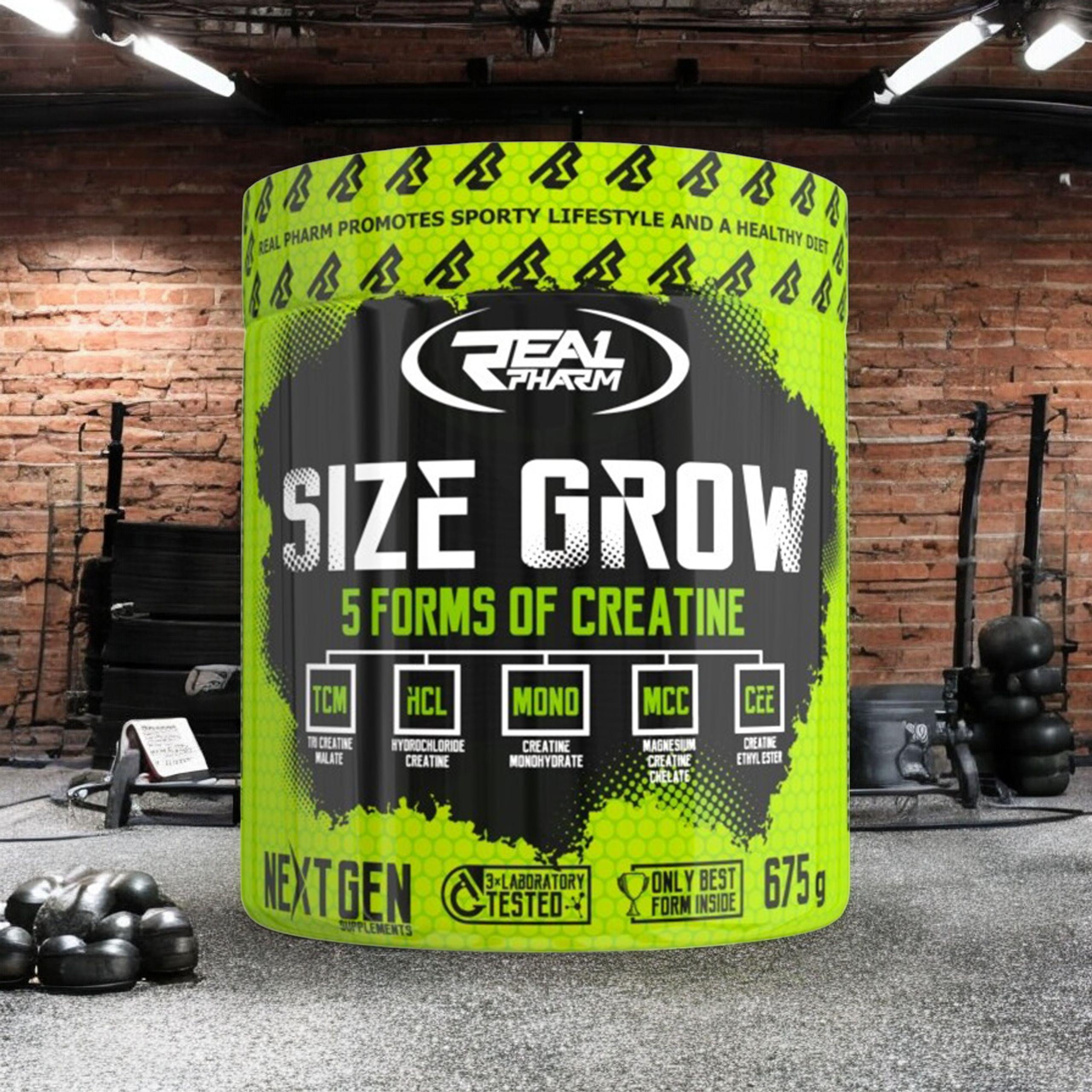 REAL PHARM Size Grow - 2x 675g