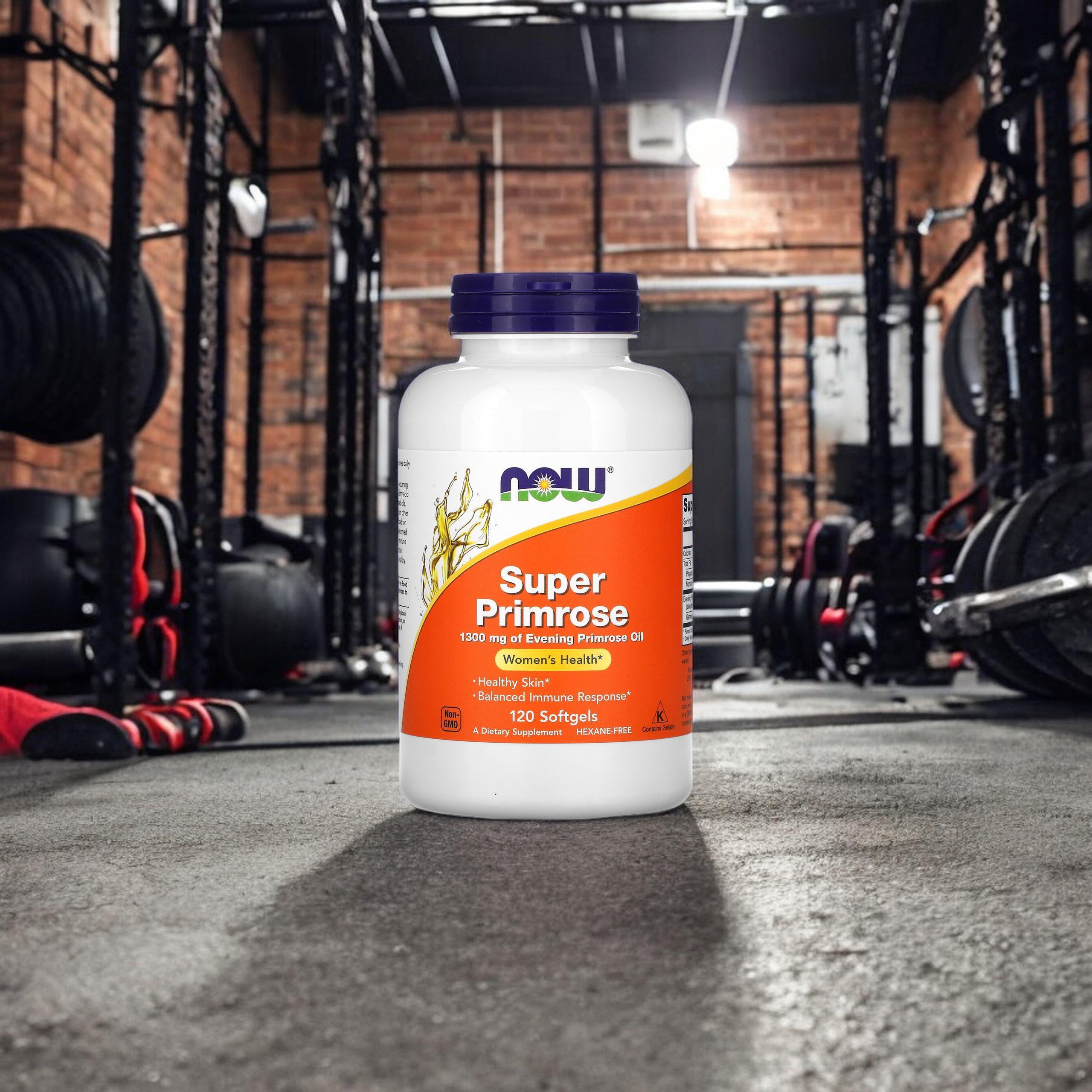 NOW Super Primrose - 120softgels. - Olej z Wiesiołka Dwuletniego