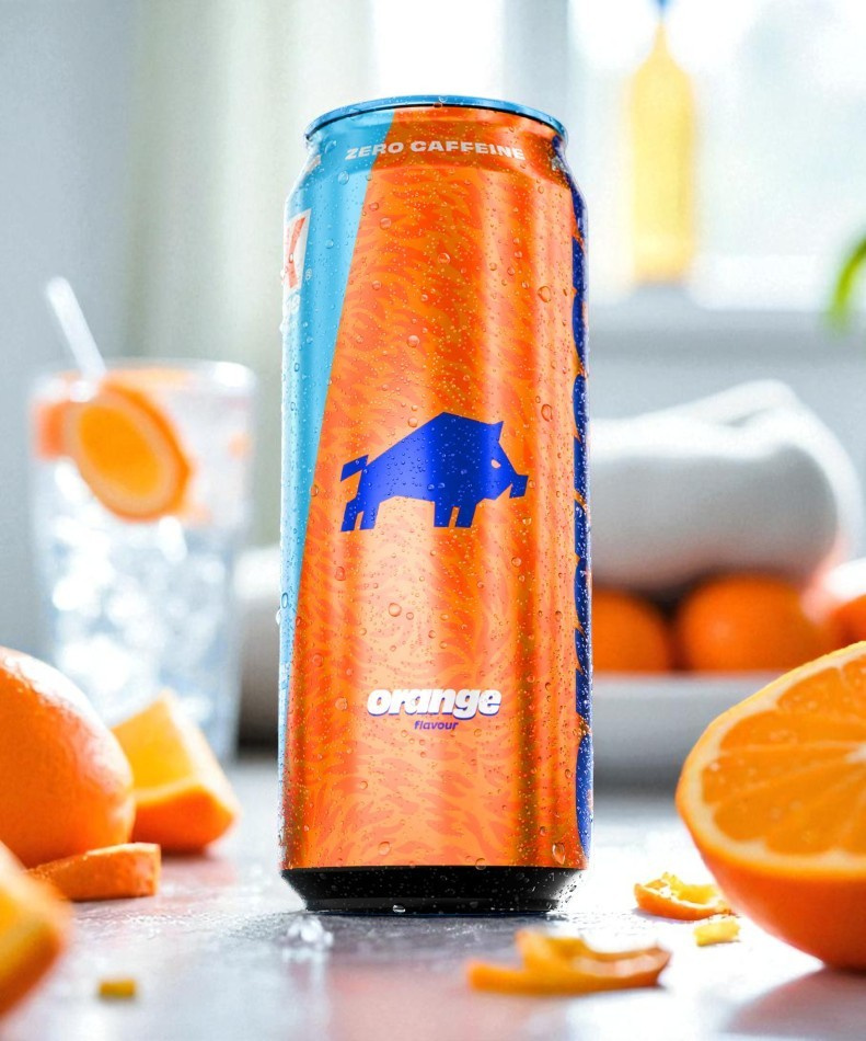 DZIK - Dzik Energy Zero - 3x 500ml - Orange