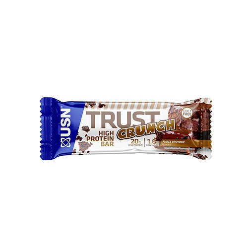 USN Trust Crunch - 60g - Fudge Brownie - WYPRZEDAŻ - 31-12