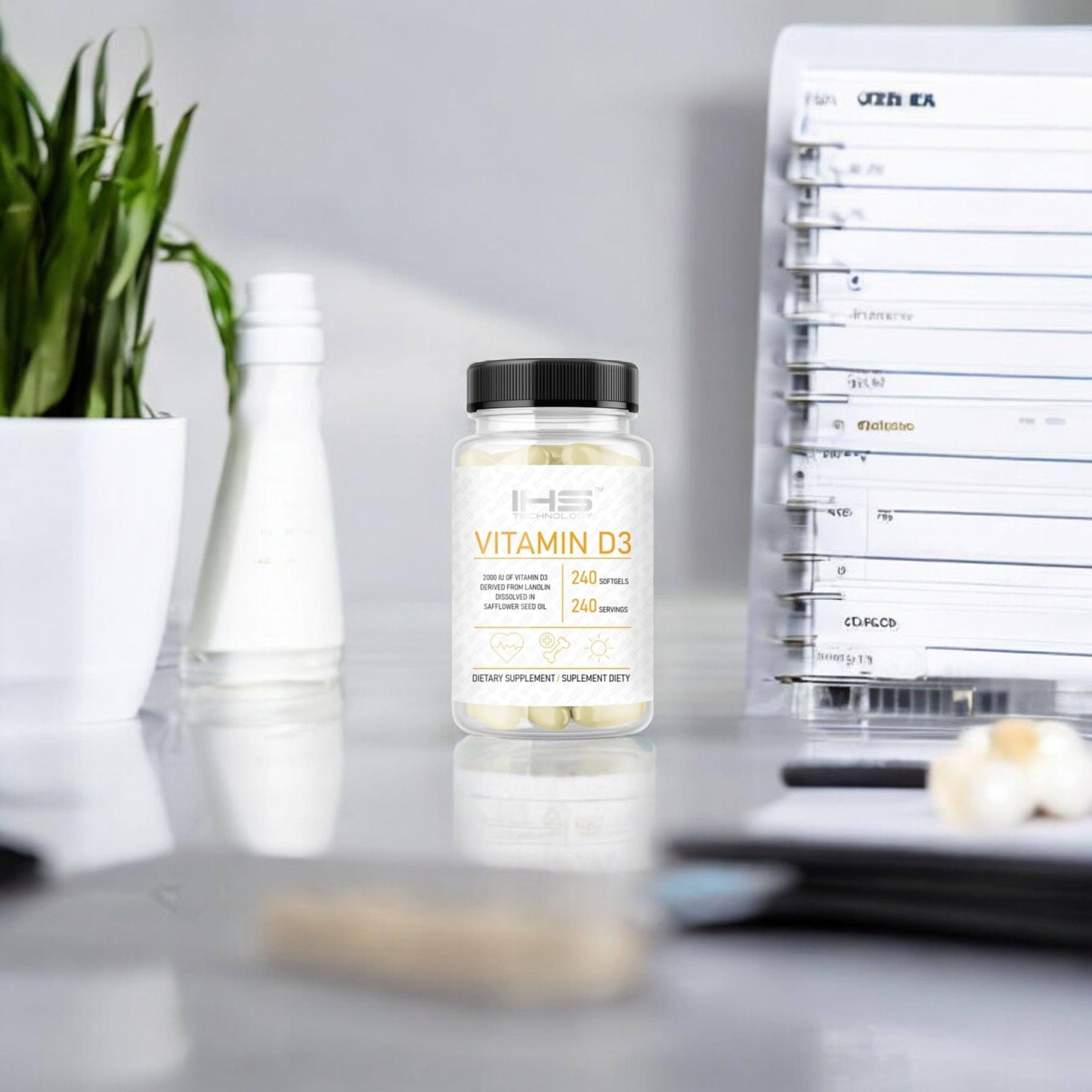 IRON HORSE - Vitamin D3 - 240softgels