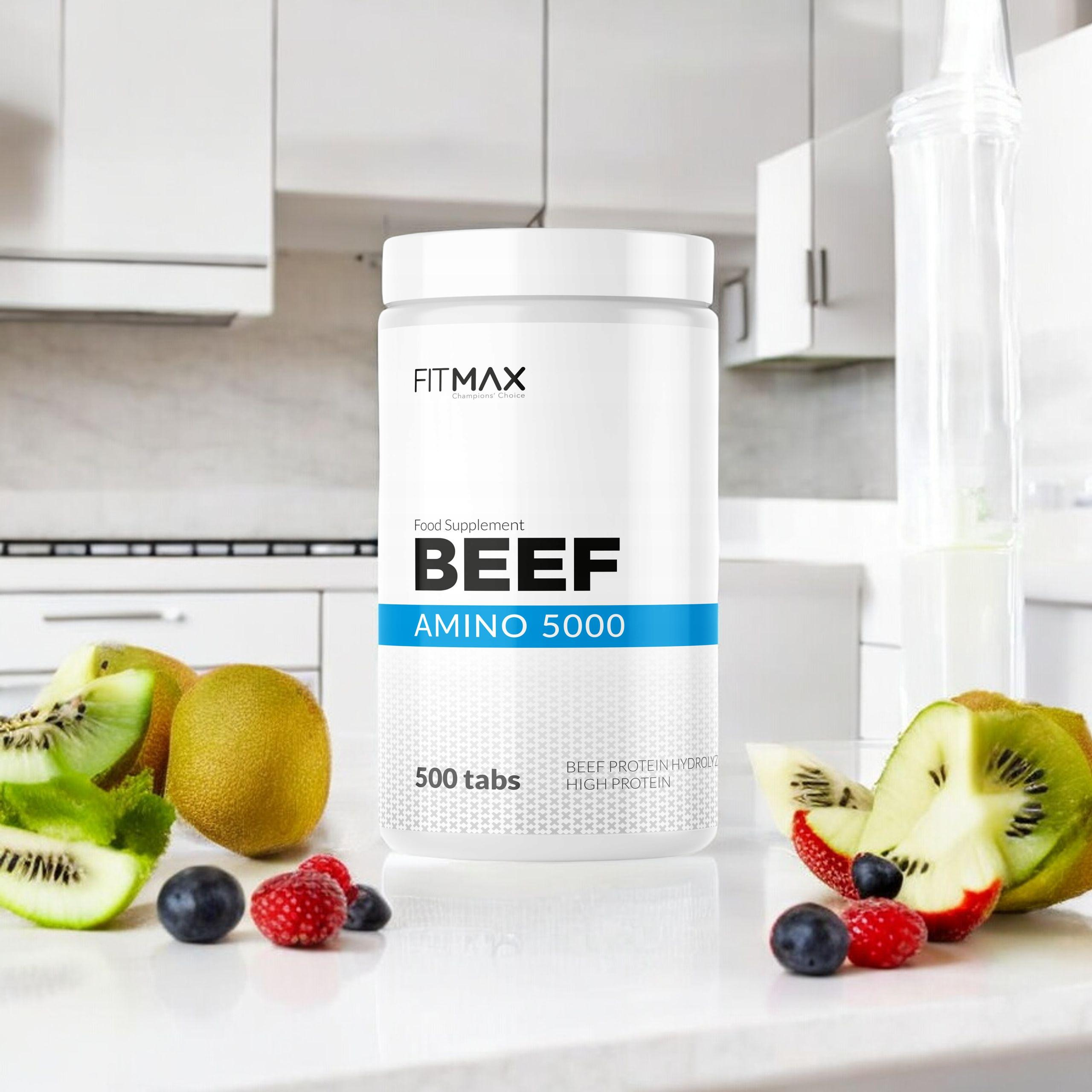 FITMAX Beef Amino 5000 - 500tabs