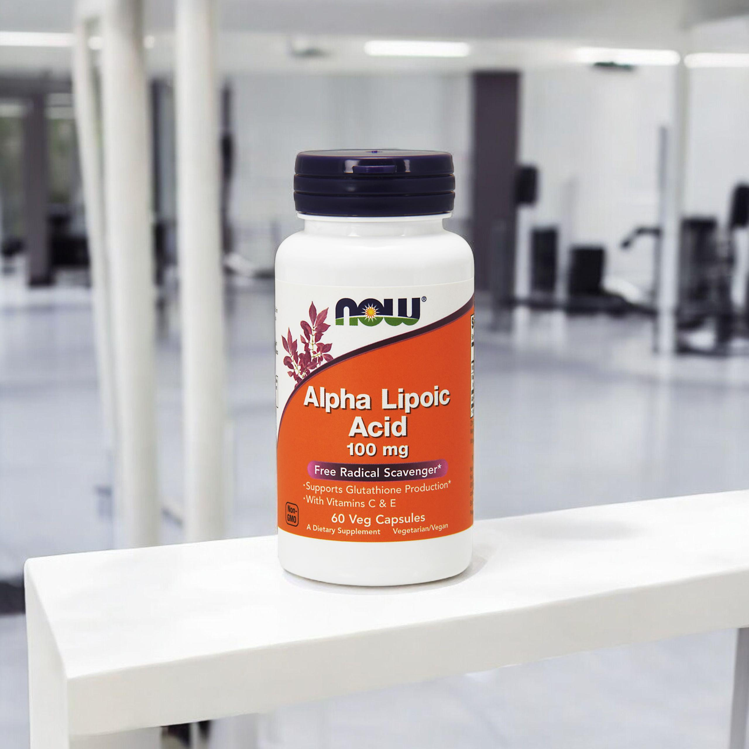 NOW Alpha Lipoic Acid 100mg - 3x 60vegcaps